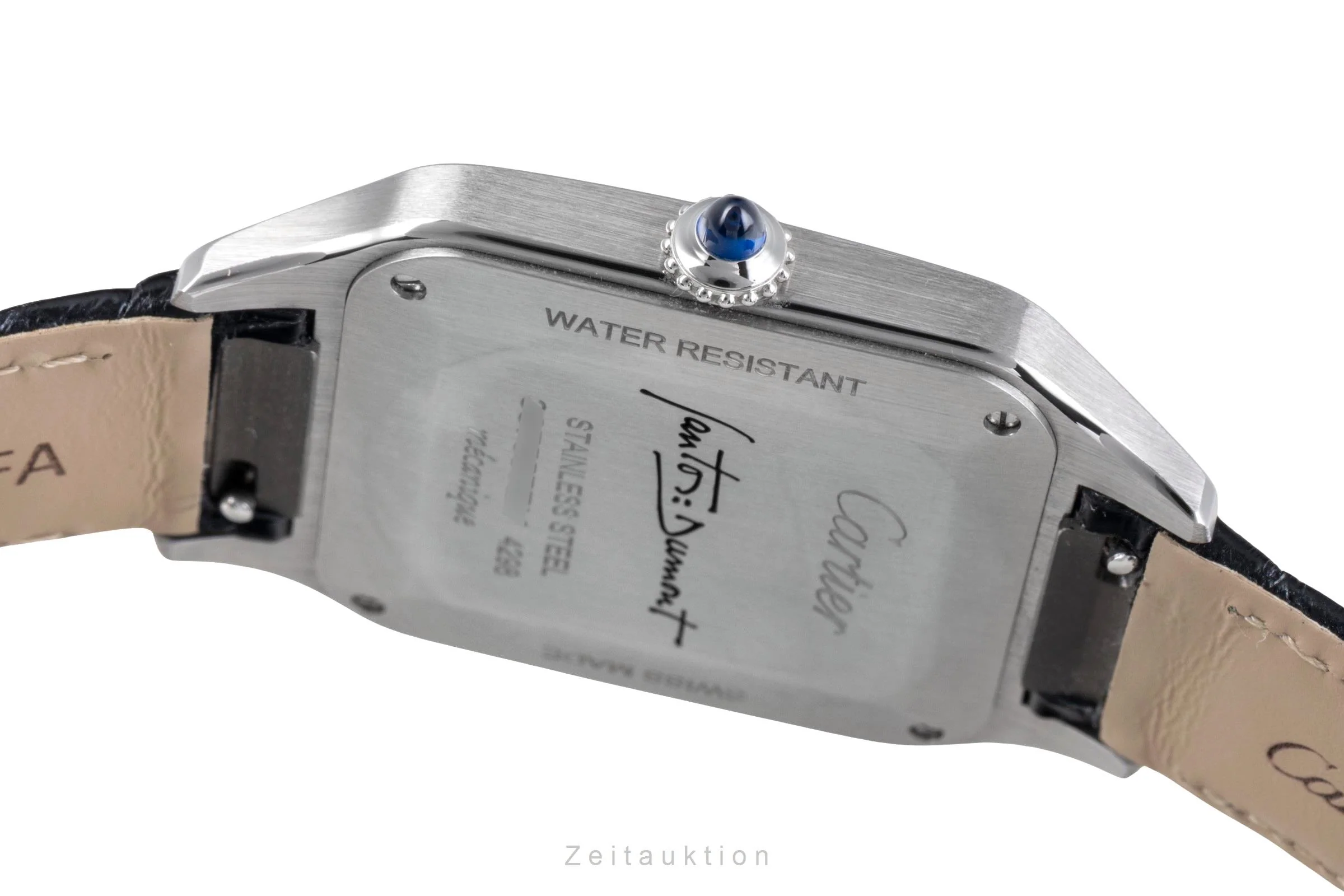 Cartier Santos Dumont steel manual winding men's watch WSSA0046  [2506349] - Image 13