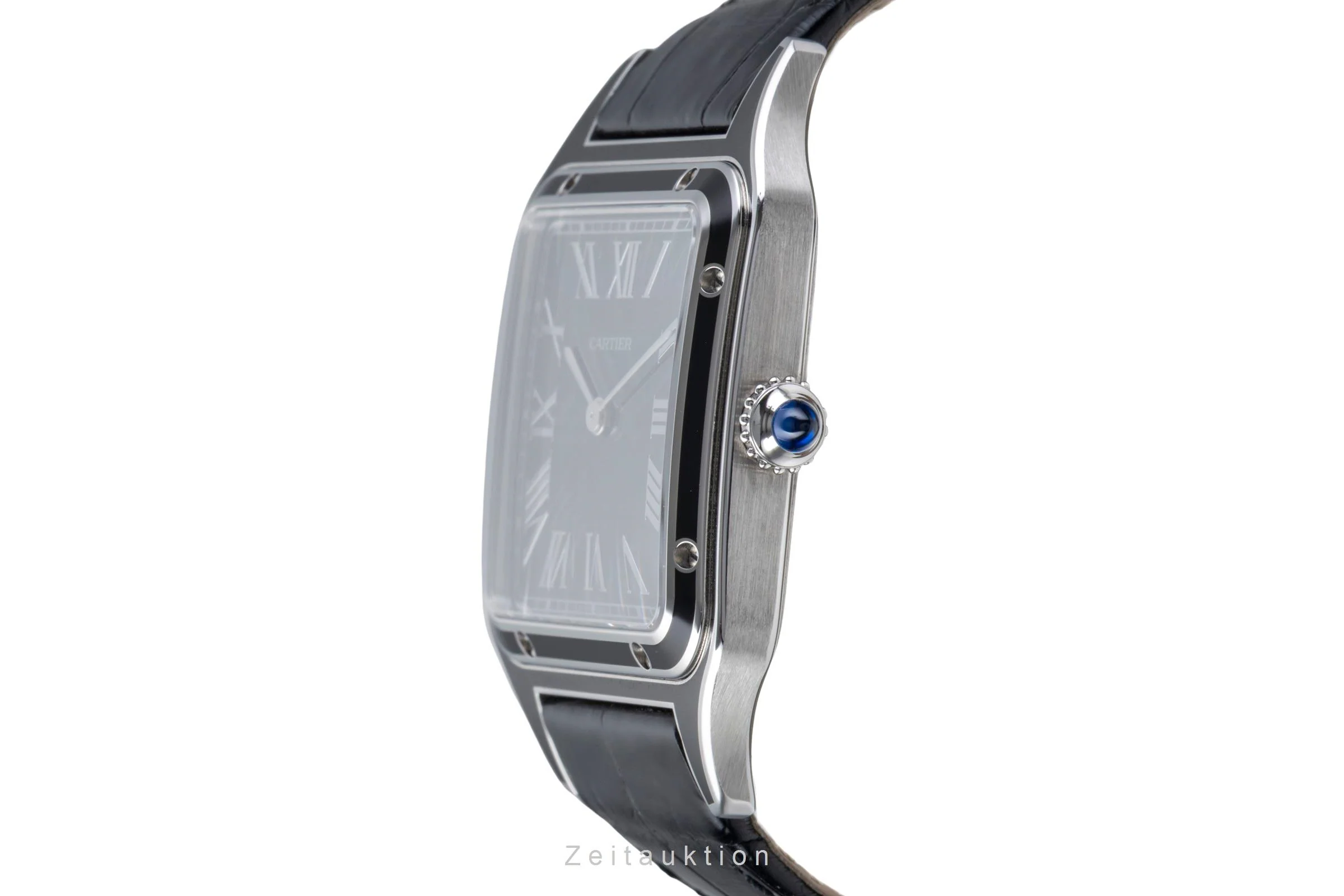 Cartier Santos Dumont steel manual winding men's watch WSSA0046  [2506349] - Image 7