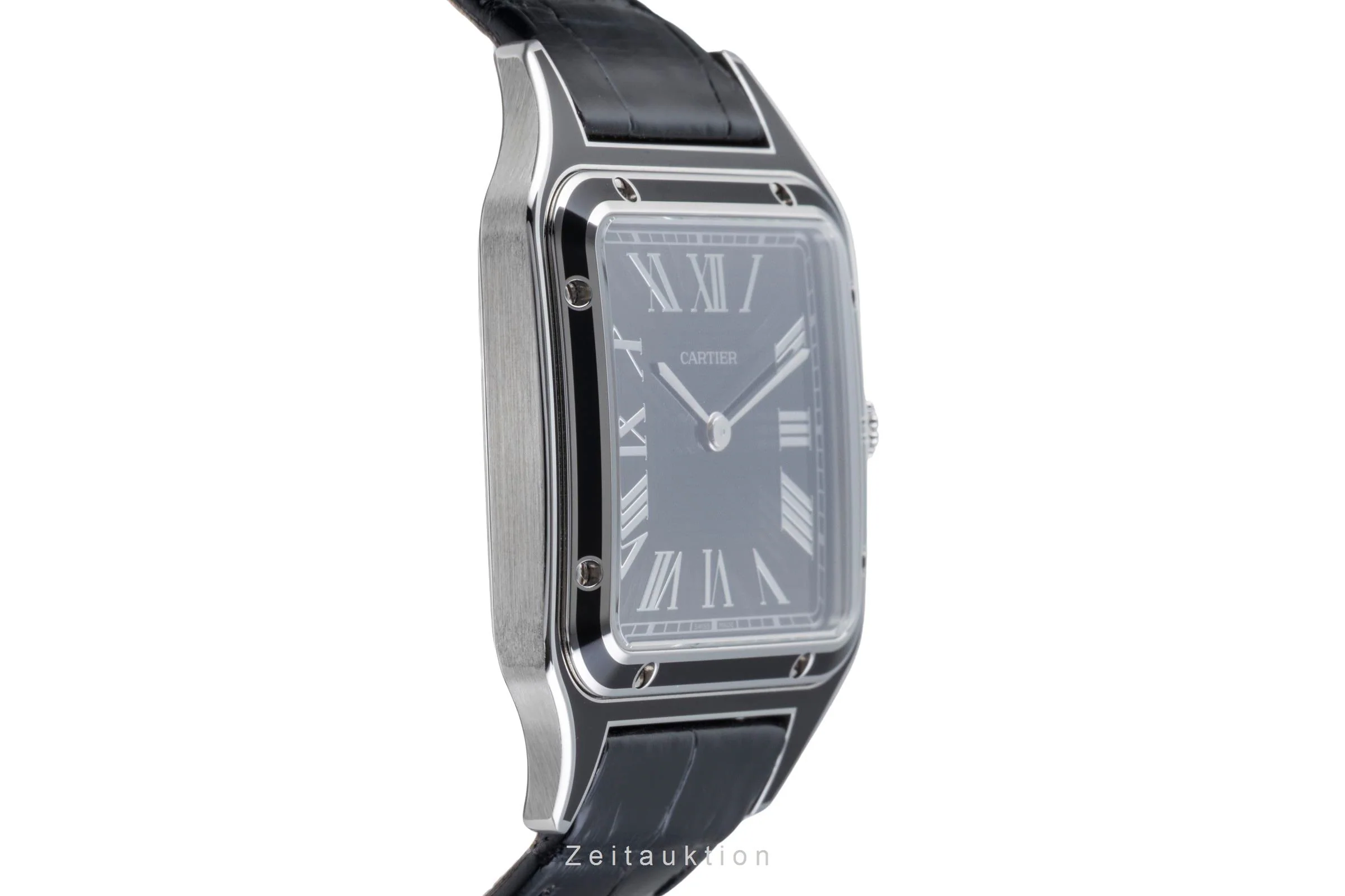Cartier Santos Dumont steel manual winding men's watch WSSA0046  [2506349] - Image 8
