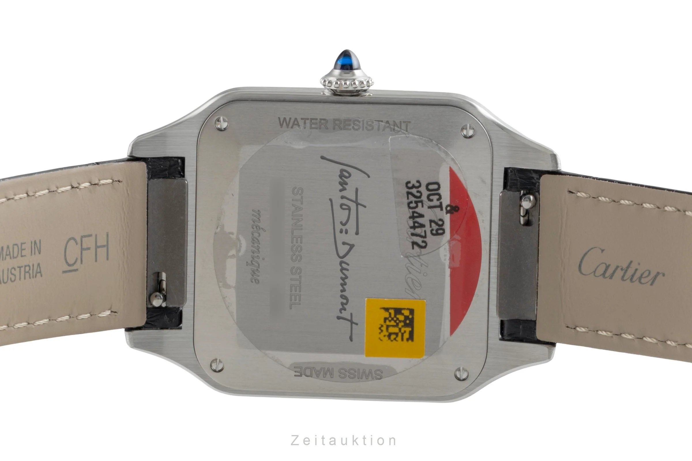 Cartier Santos Dumont steel manual winding men's watch WSSA0046 LP: 8350EUR  [2600117] - Image 12