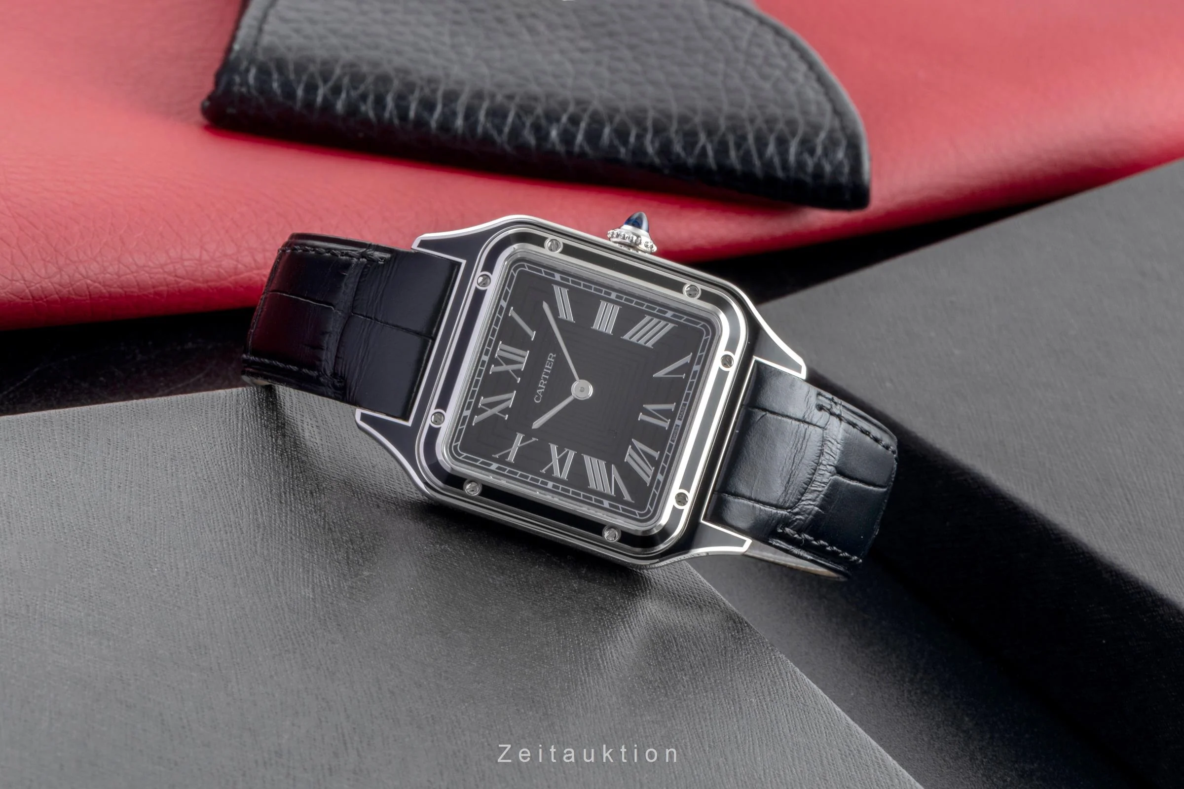 Cartier Santos Dumont steel manual winding men's watch WSSA0046 LP: 8350EUR  [2600117] - Image 3
