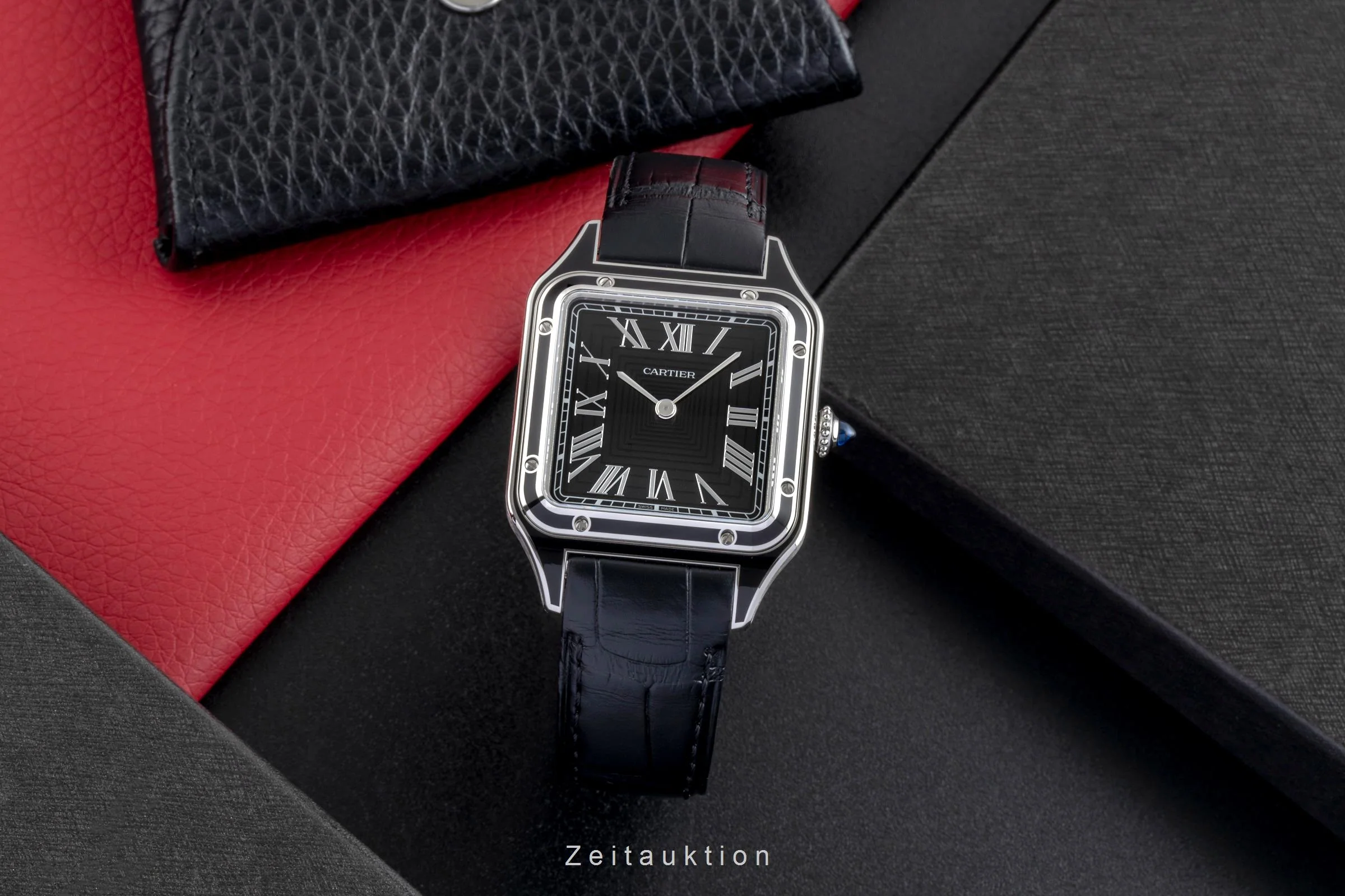 Cartier Santos Dumont steel manual winding men's watch WSSA0046 LP: 8350EUR  [2600117] - Image 4