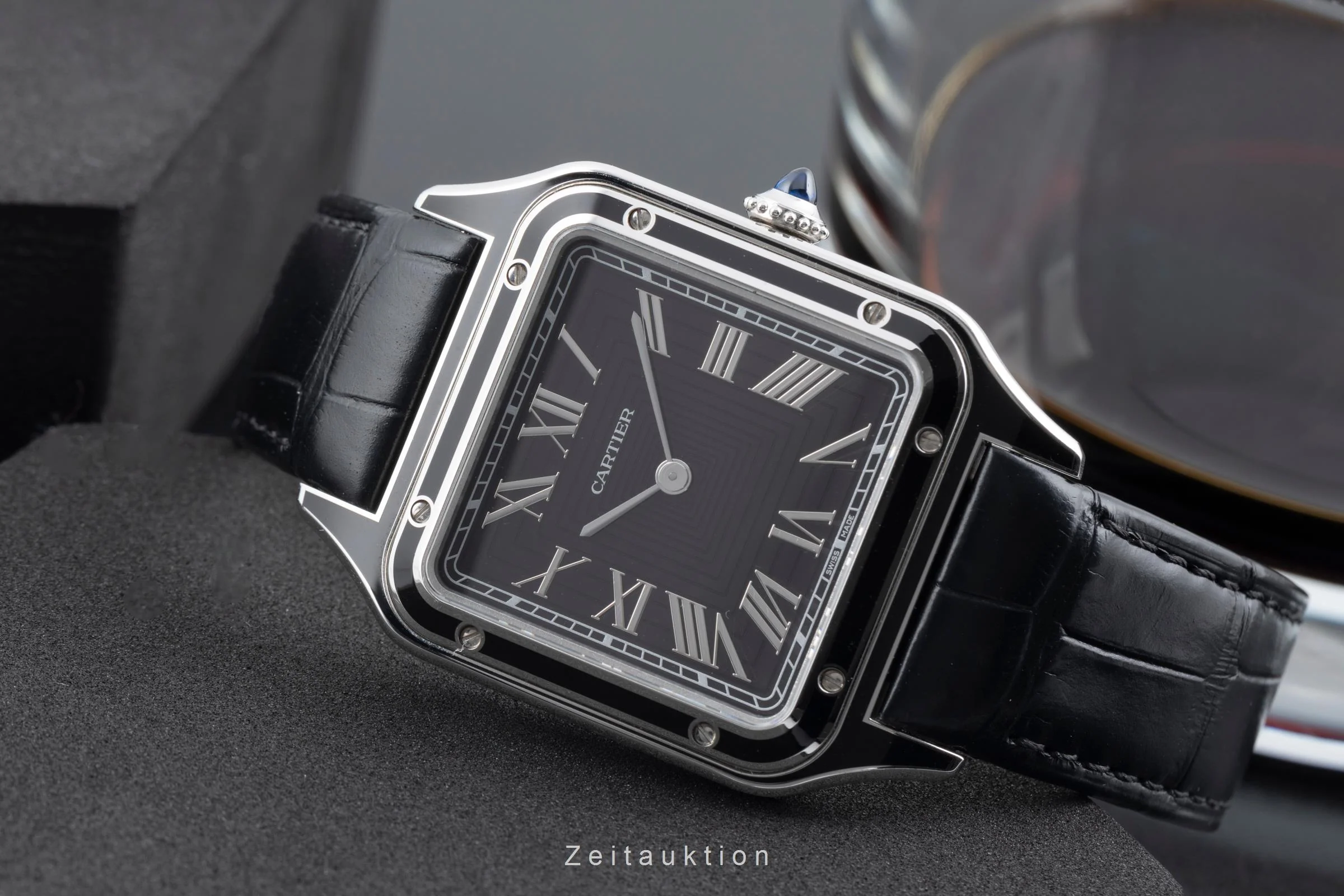 Cartier Santos Dumont steel manual winding unisex WSSA0046  [2506621] - Image 3