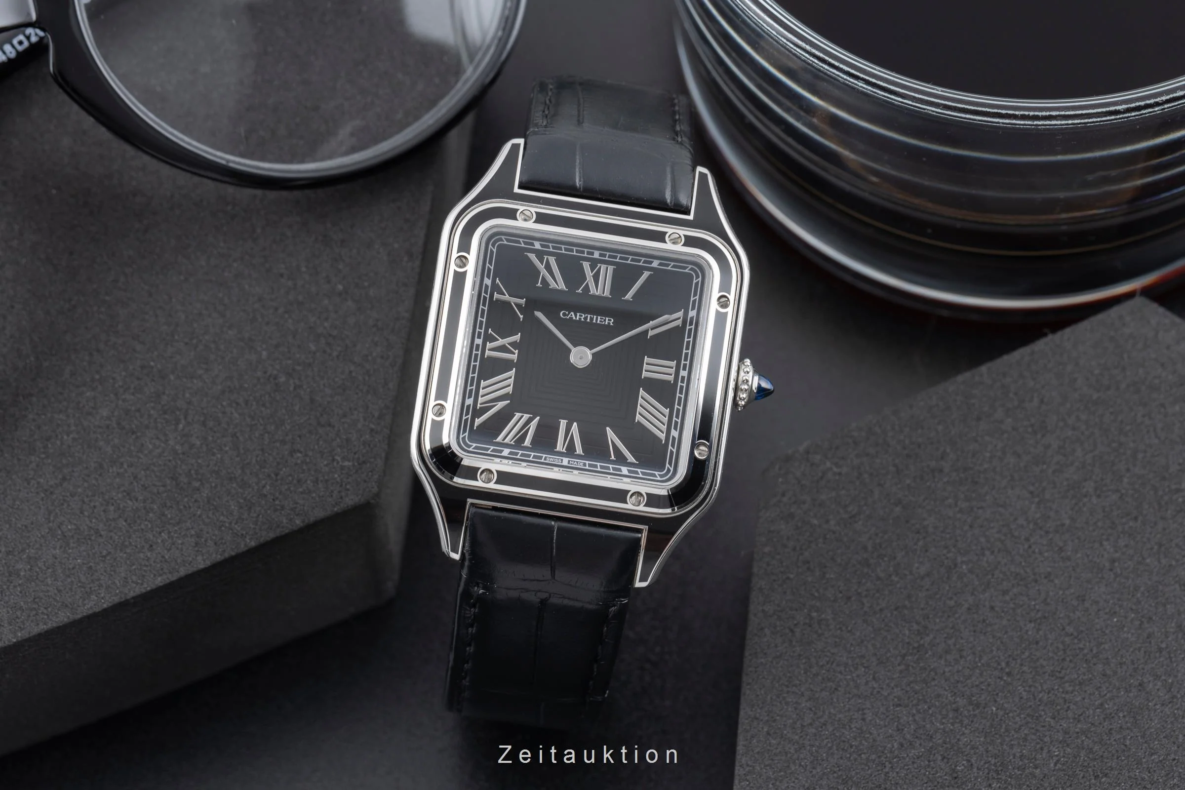 Cartier Santos Dumont steel manual winding unisex WSSA0046  [2506621] - Image 4