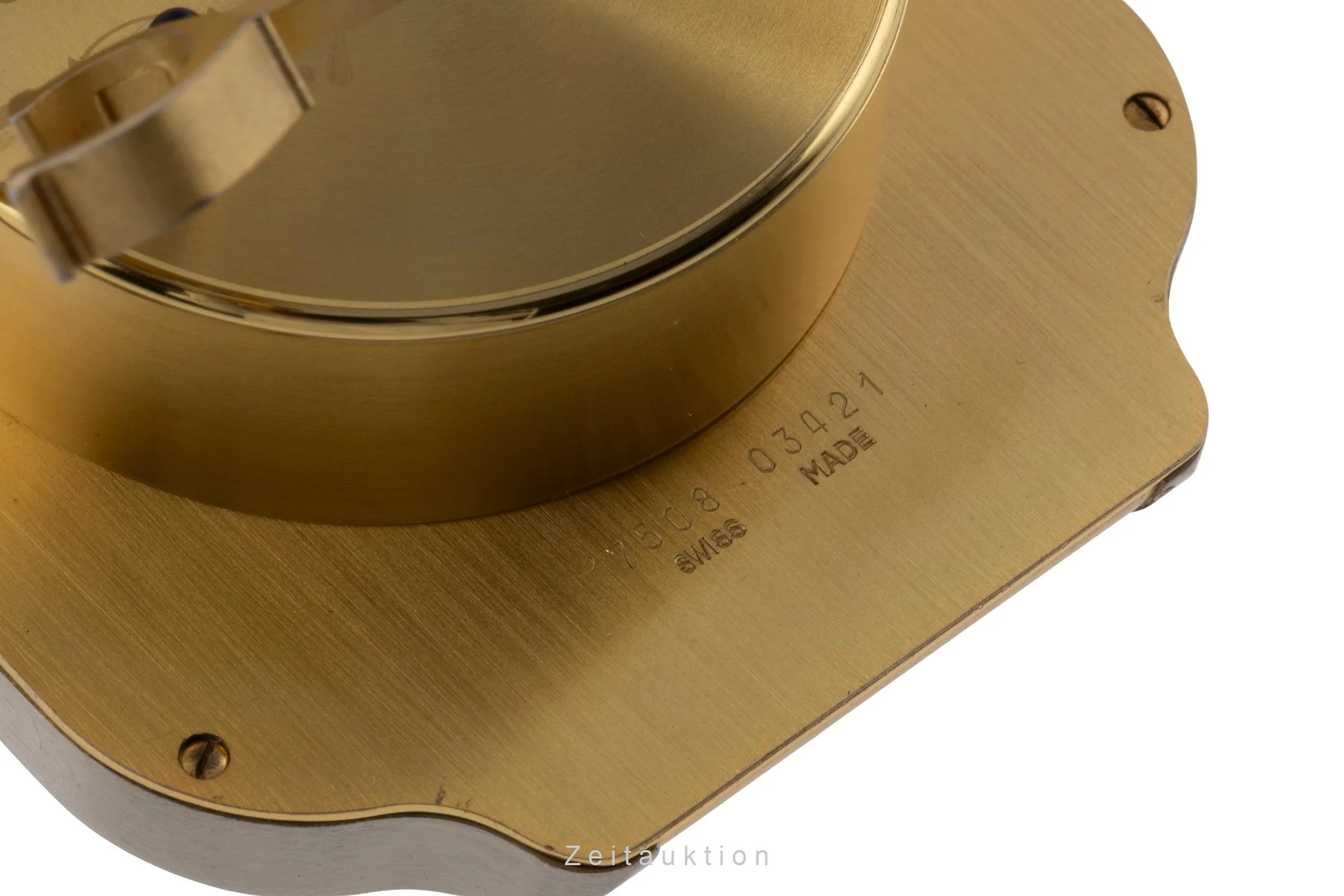 Cartier Santos gilt-brass quartz unisex 7508, GGC98100  [2505070] - Image 14