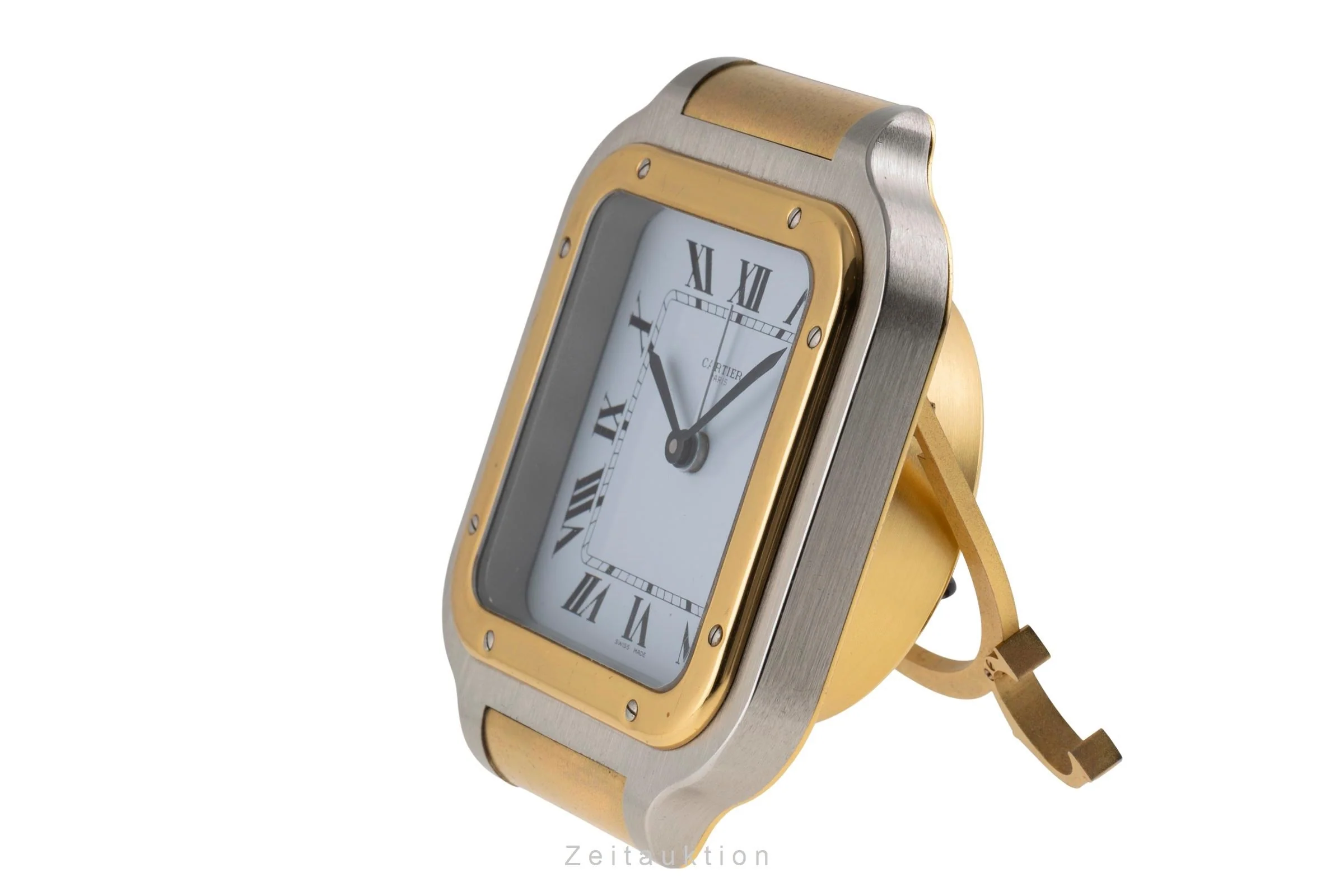 Cartier Santos gilt-brass quartz unisex 7508, GGC98100  [2505070] - Image 7