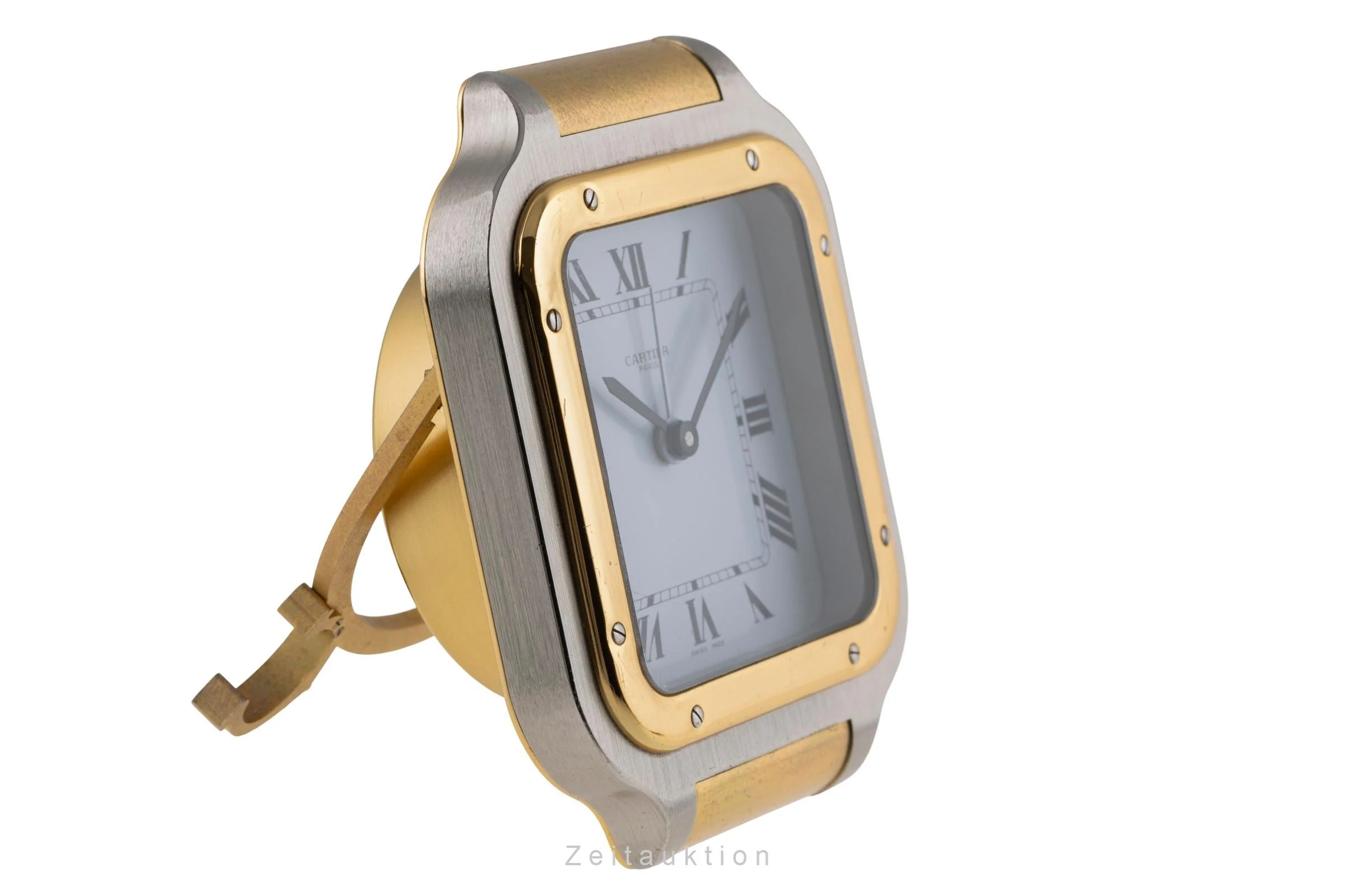 Cartier Santos gilt-brass quartz unisex 7508, GGC98100  [2505070] - Image 8