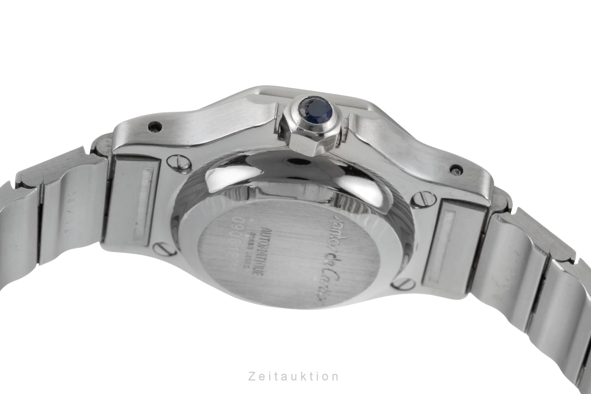 Cartier Santos Ronde steel automatic men's watch 0906  [2506144] - Image 11