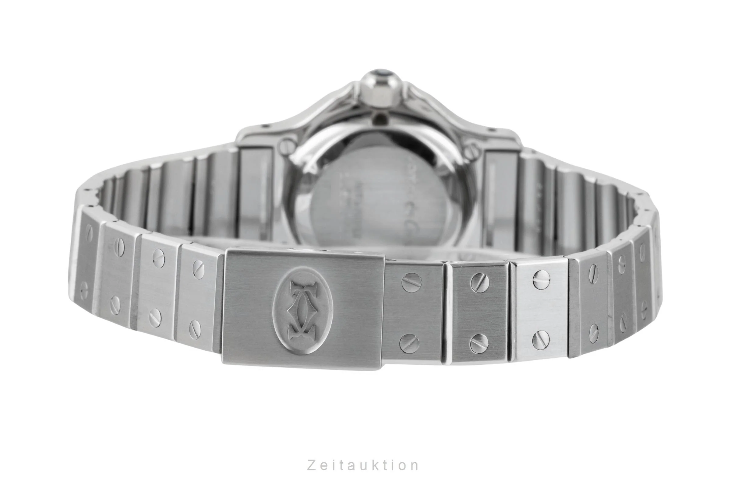 Cartier Santos Ronde steel automatic men's watch 0906  [2506144] - Image 13