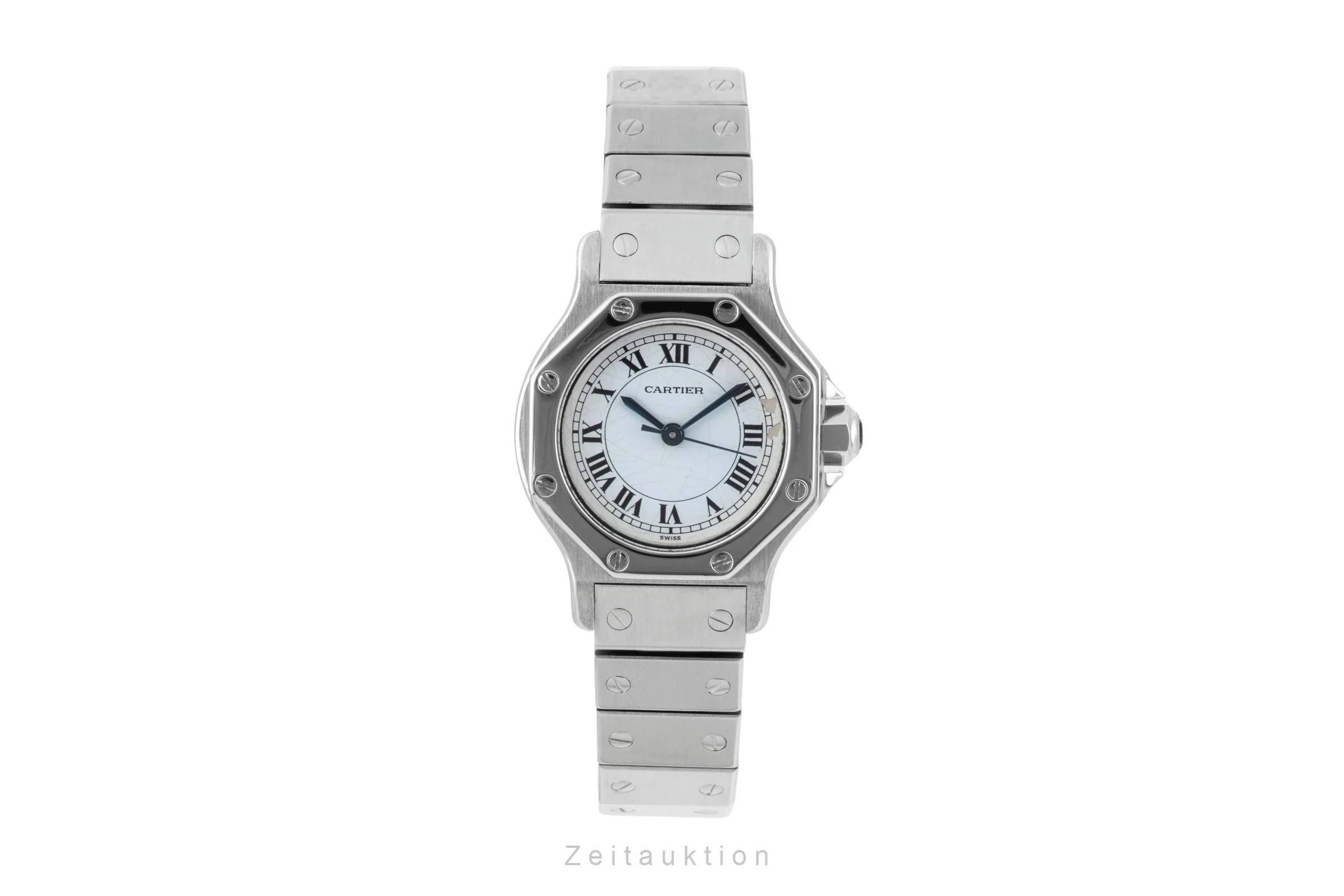 Cartier Santos Ronde steel automatic men's watch 0906  [2506144] - Image 5