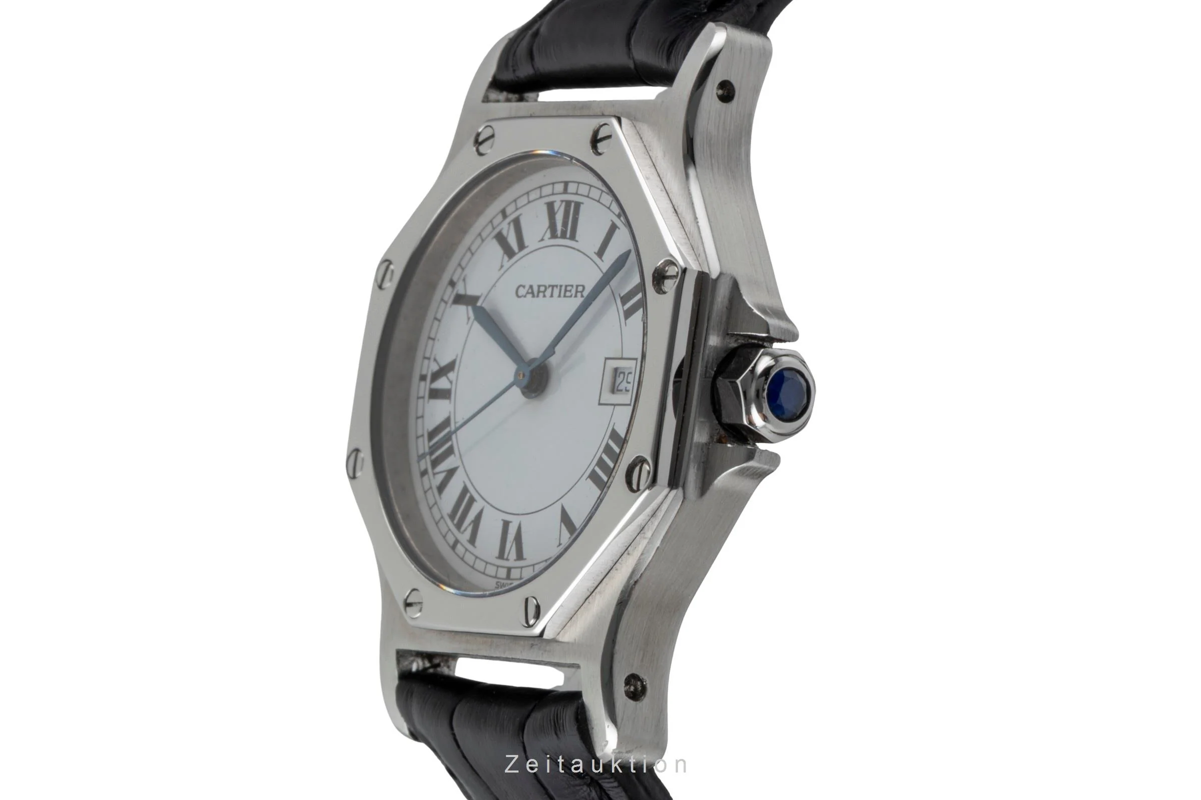 Cartier Santos Ronde steel automatic unisex 2965  [2504912] - Image 7