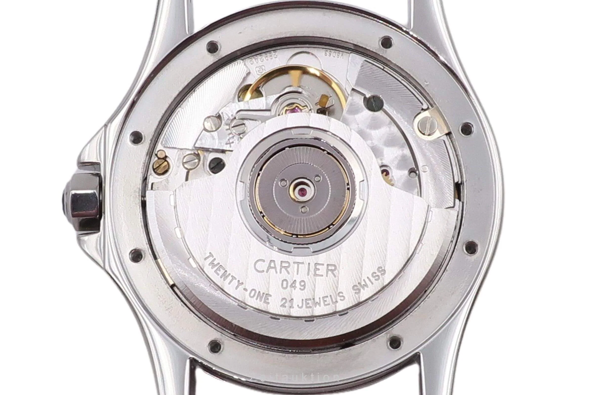 Cartier Santos Ronde steel / gold automatic men's watch W20036R3  [2406385] - Image 15