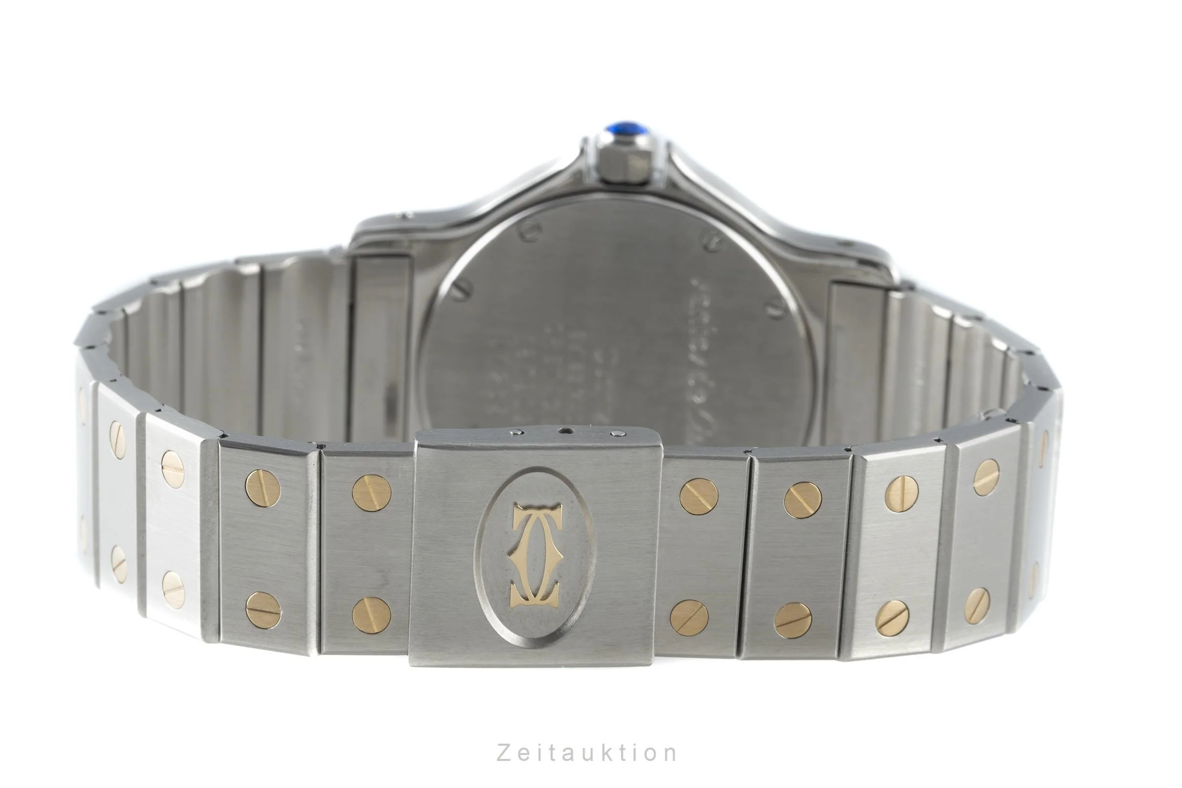 Cartier Santos Ronde steel / gold quartz women's watch 187902  [2204091] - Image 11