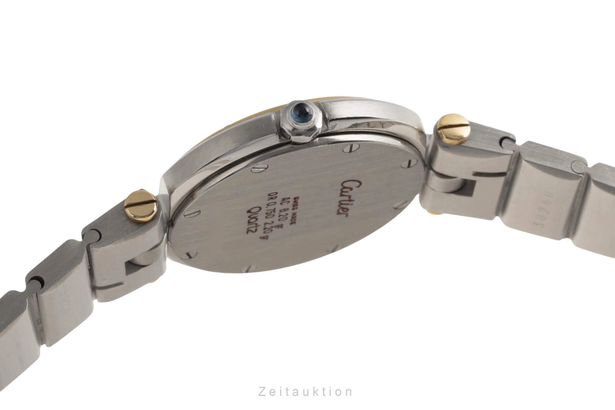 Cartier Santos Ronde steel / gold quartz women's watch 8191  [2501491] - Image 11