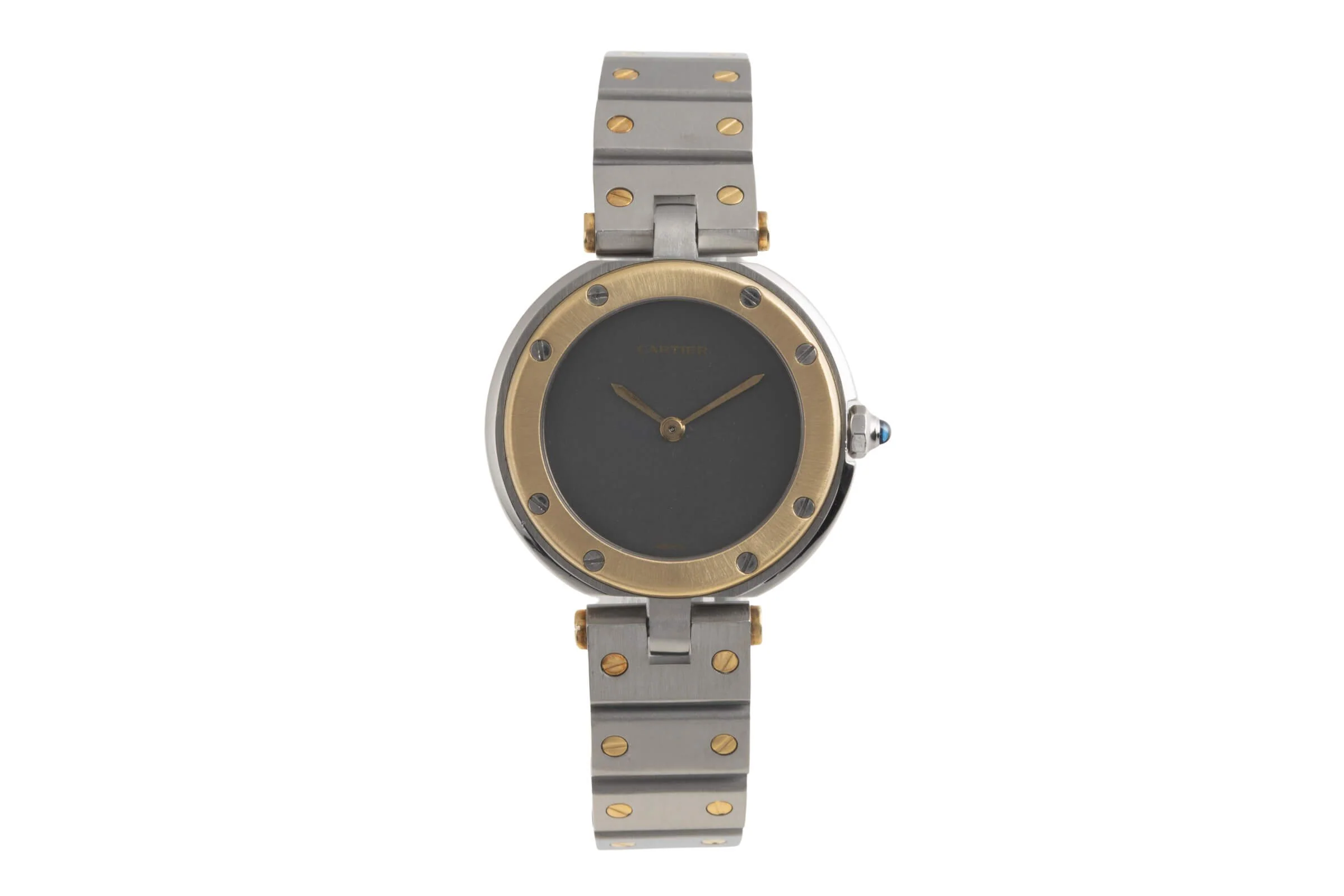 Cartier Santos Ronde steel / gold quartz women's watch 8191  [2501491] - Image 5