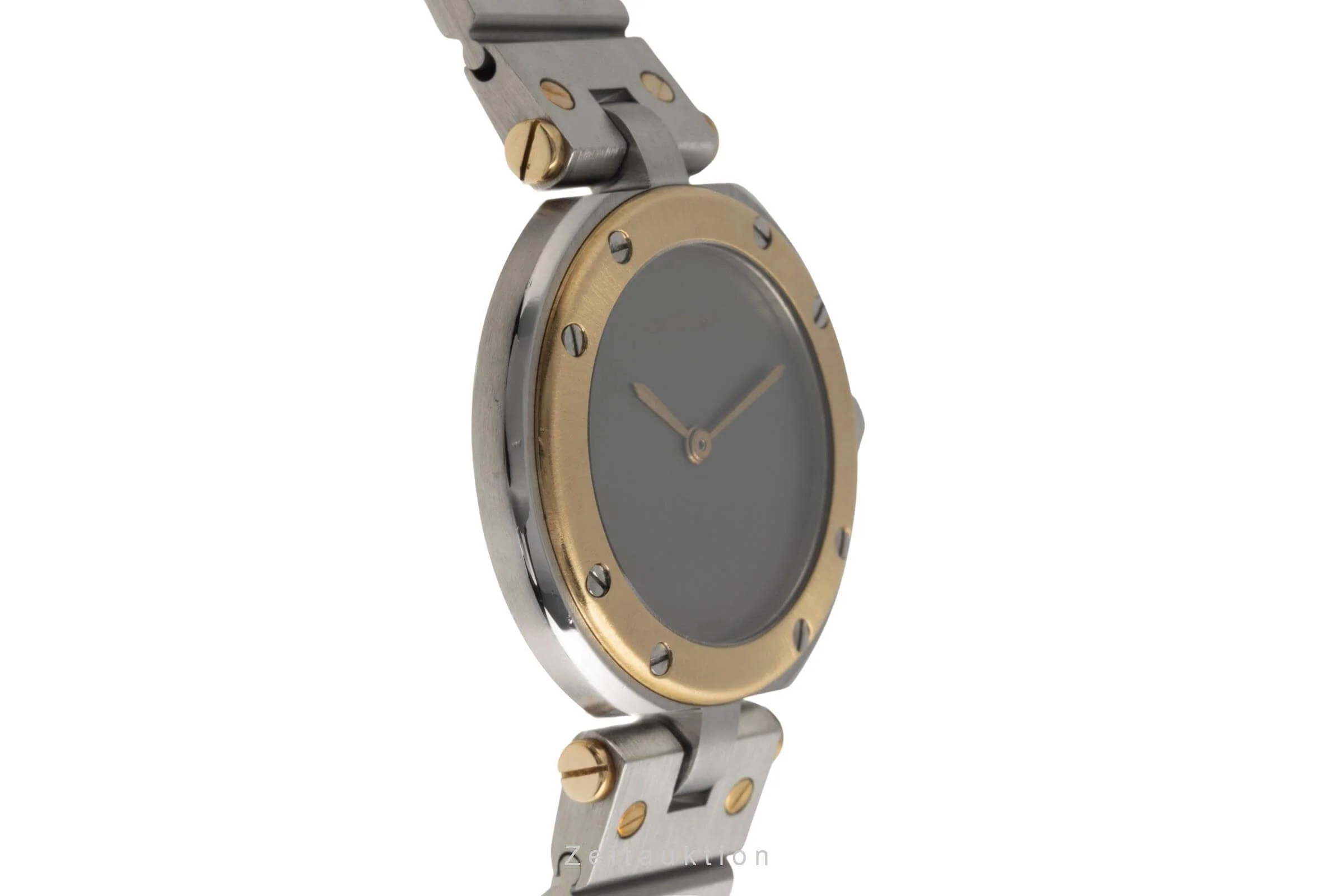 Cartier Santos Ronde steel / gold quartz women's watch 8191  [2501491] - Image 8