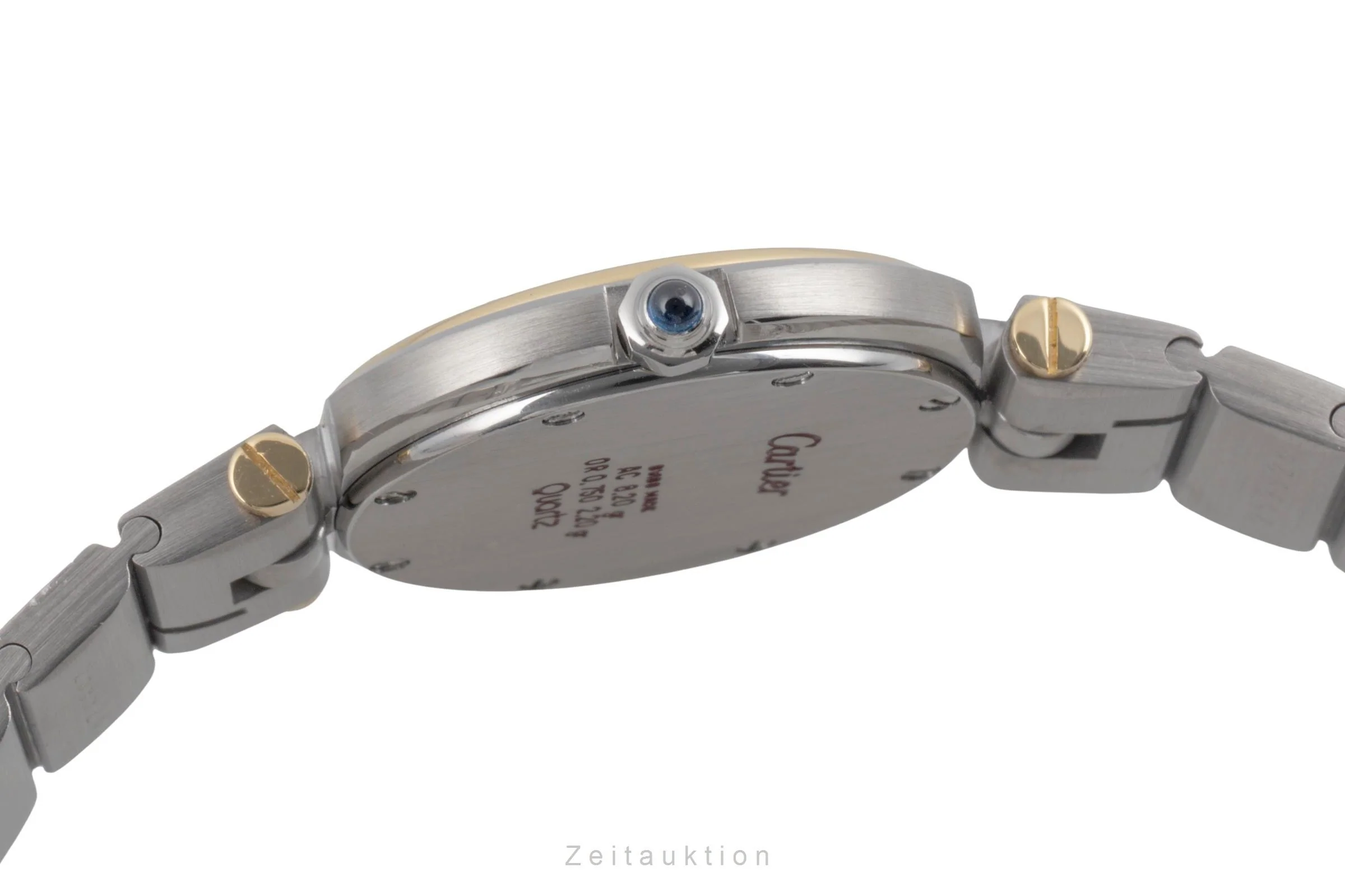 Cartier Santos Ronde steel / gold quartz women's watch 8191  [2505476] - Image 12