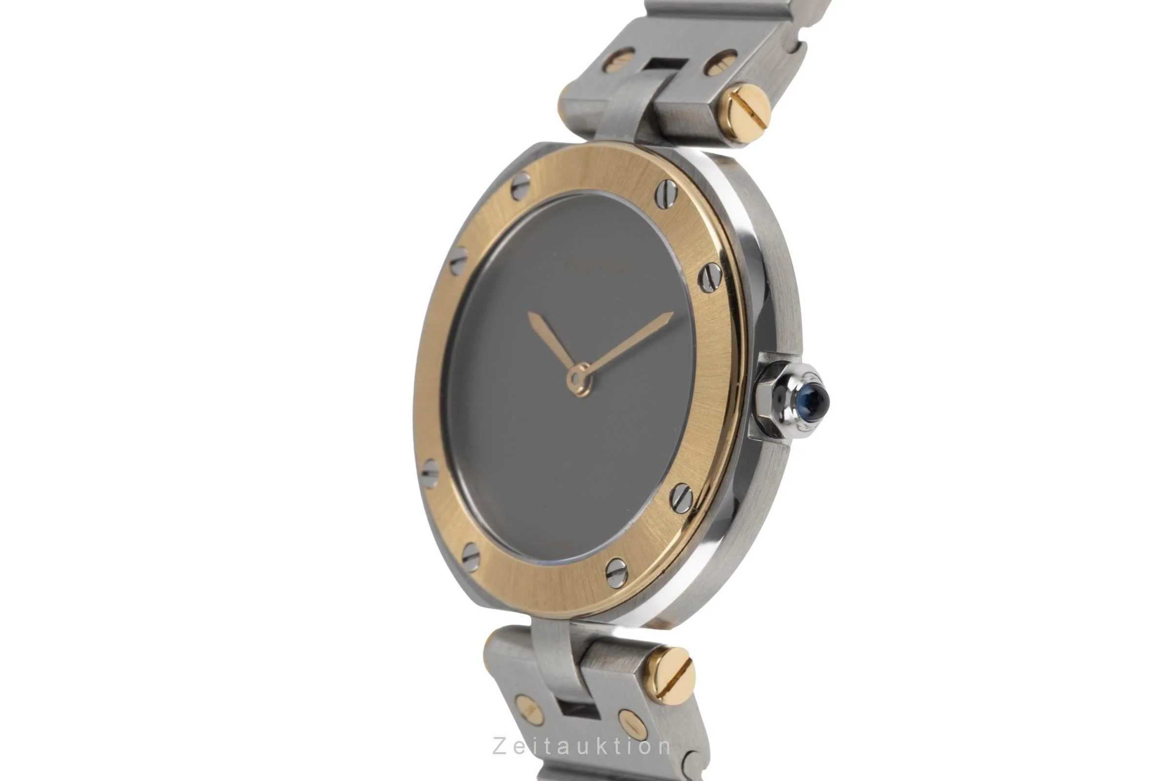 Cartier Santos Ronde steel / gold quartz women's watch 8191  [2505476] - Image 7