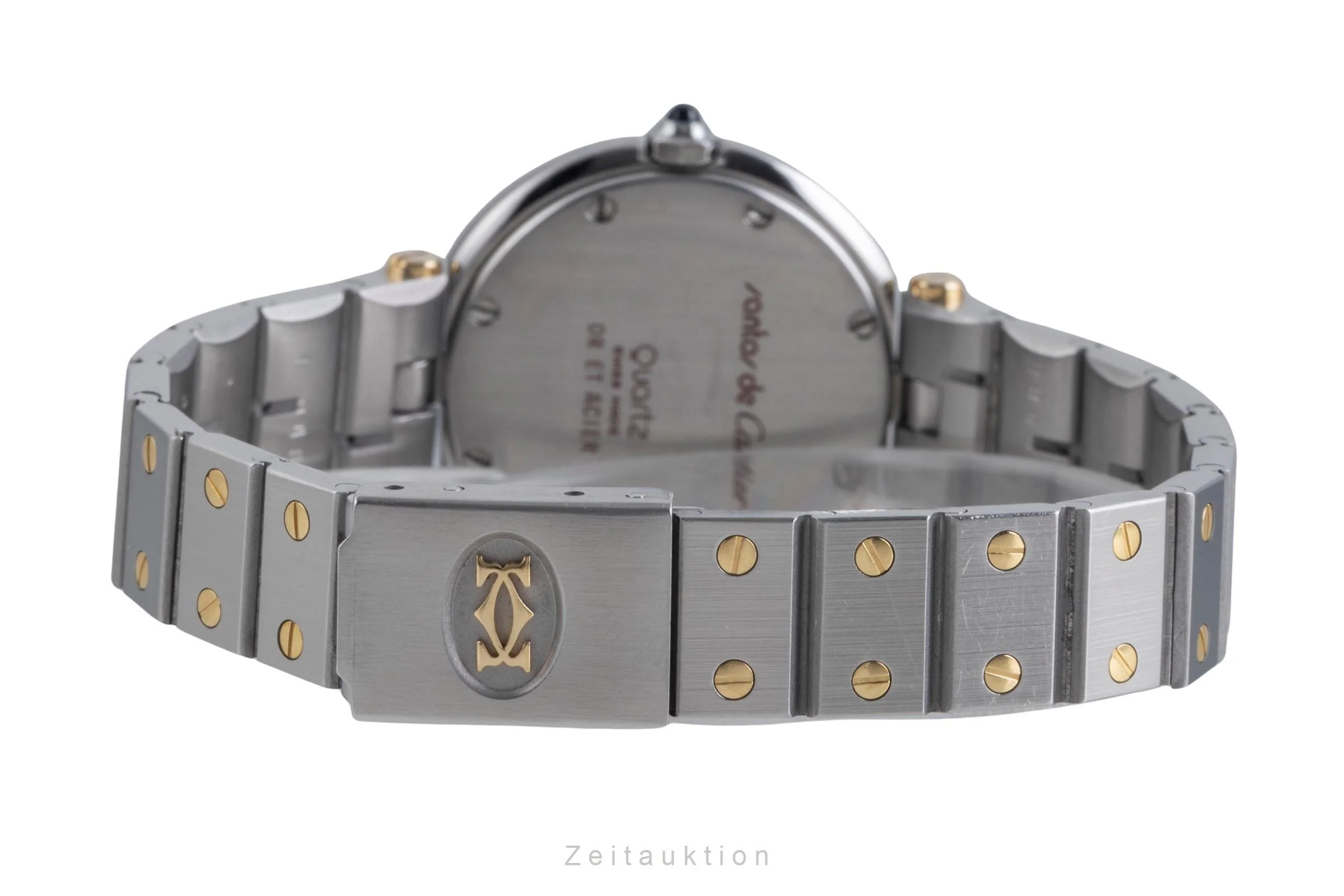Cartier Santos Ronde steel / gold quartz women's watch 8191  [2505526] - Image 13