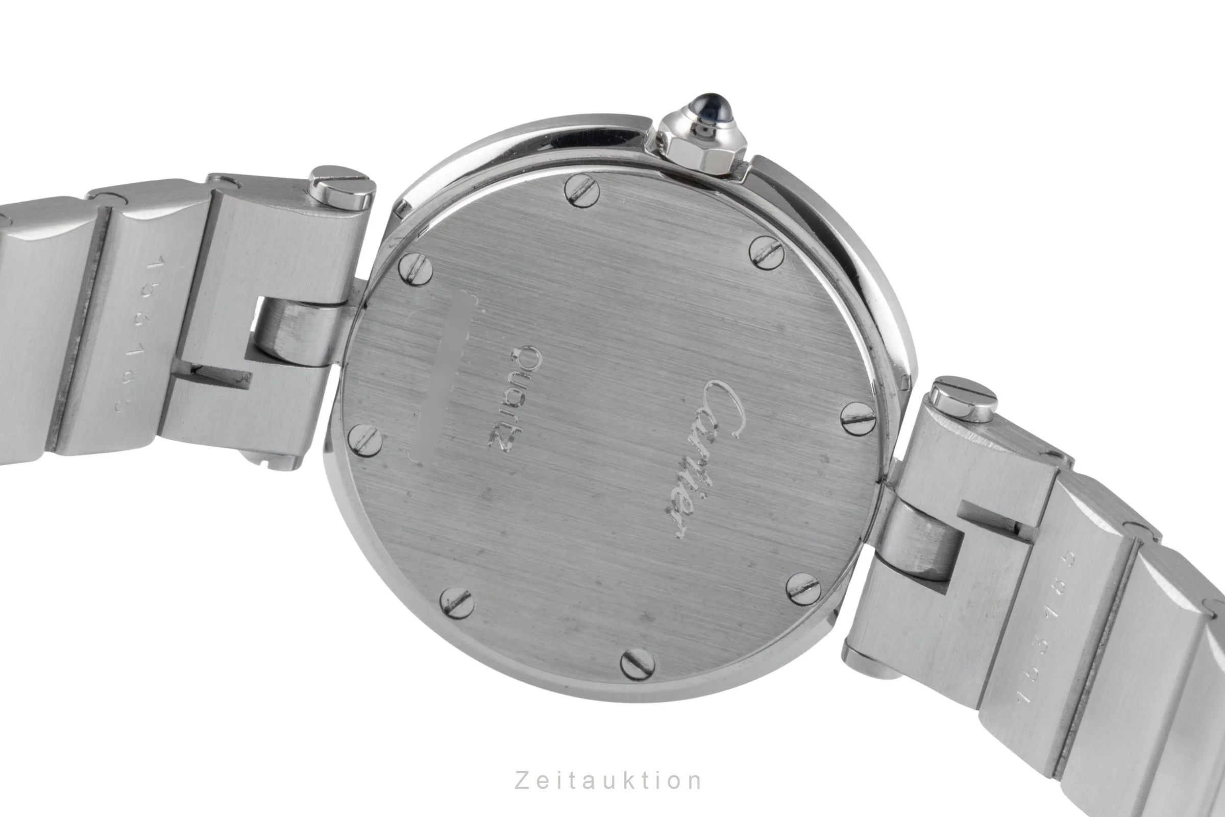 Cartier Santos Ronde steel quartz women's watch 81924  [2506481] - Image 12