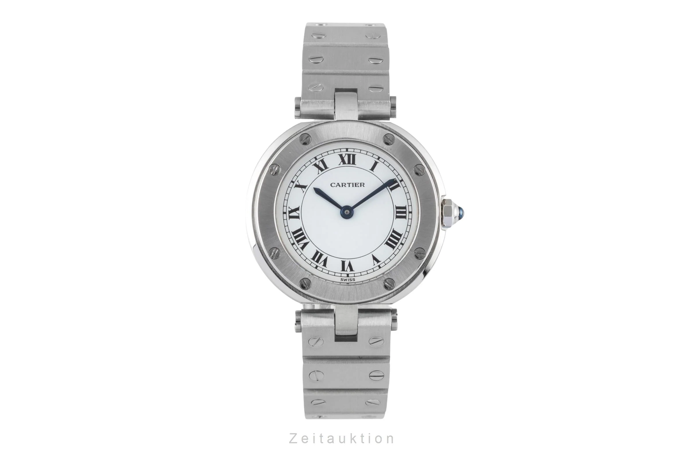 Cartier Santos Ronde steel quartz women's watch 81924  [2506481] - Image 5