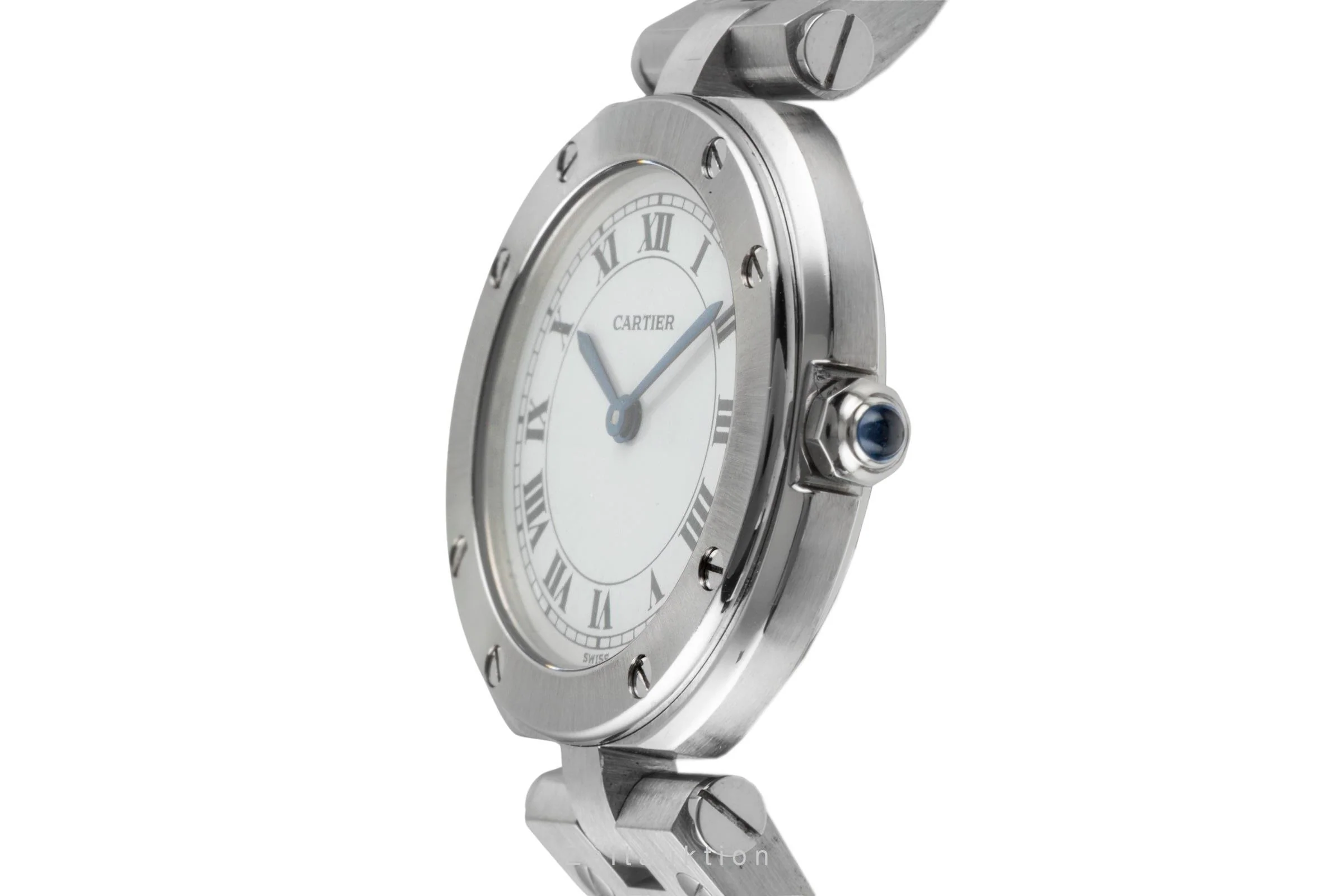 Cartier Santos Ronde steel quartz women's watch 81924  [2506481] - Image 7