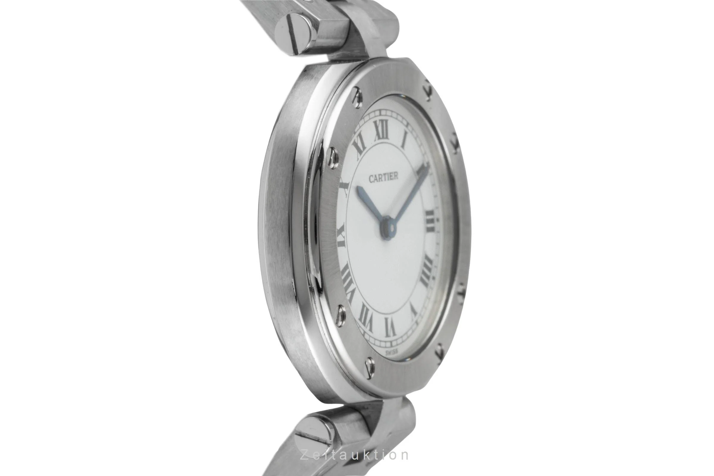 Cartier Santos Ronde steel quartz women's watch 81924  [2506481] - Image 8