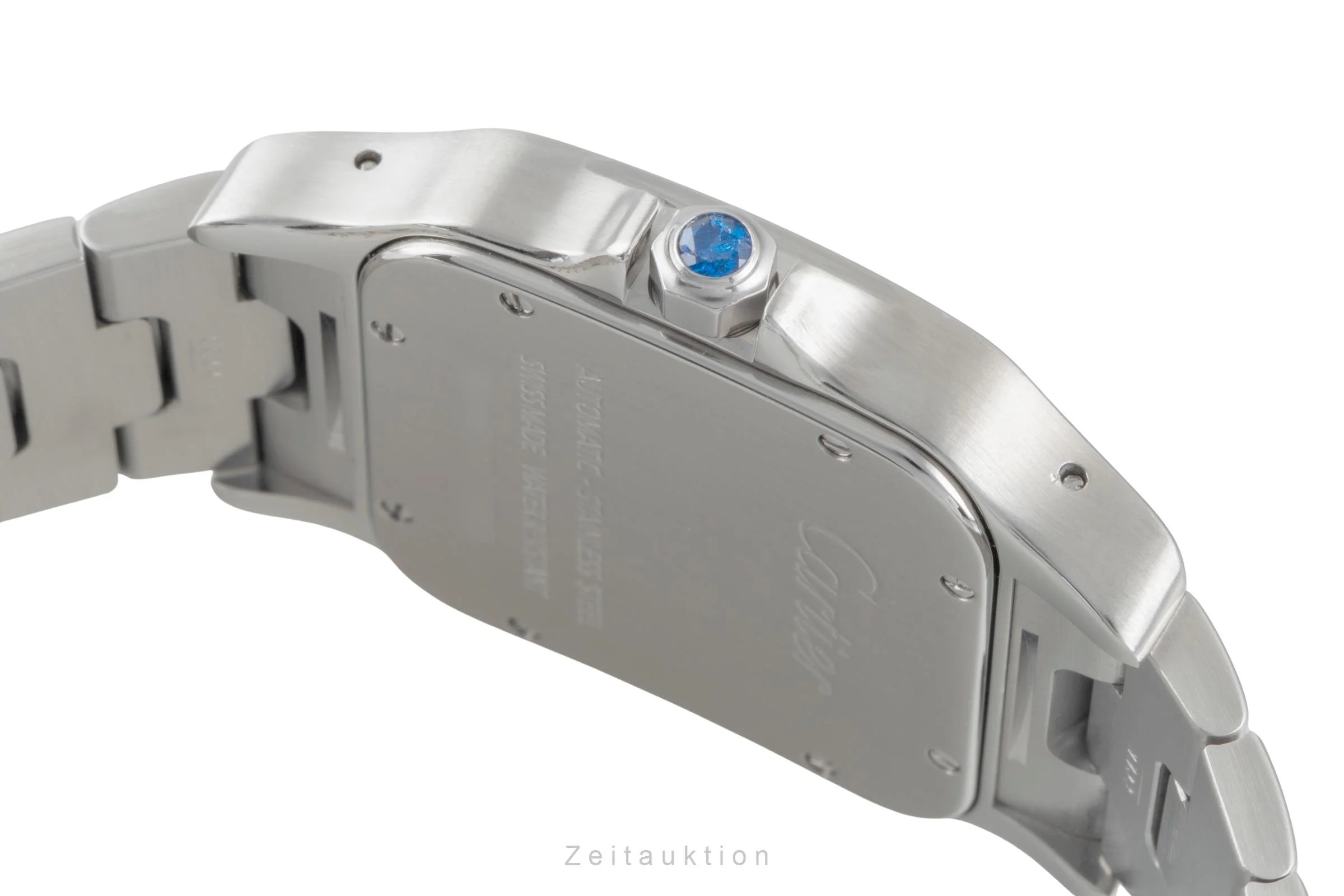 Cartier Santos steel automatic men's watch 2823  [2504987] - Image 12