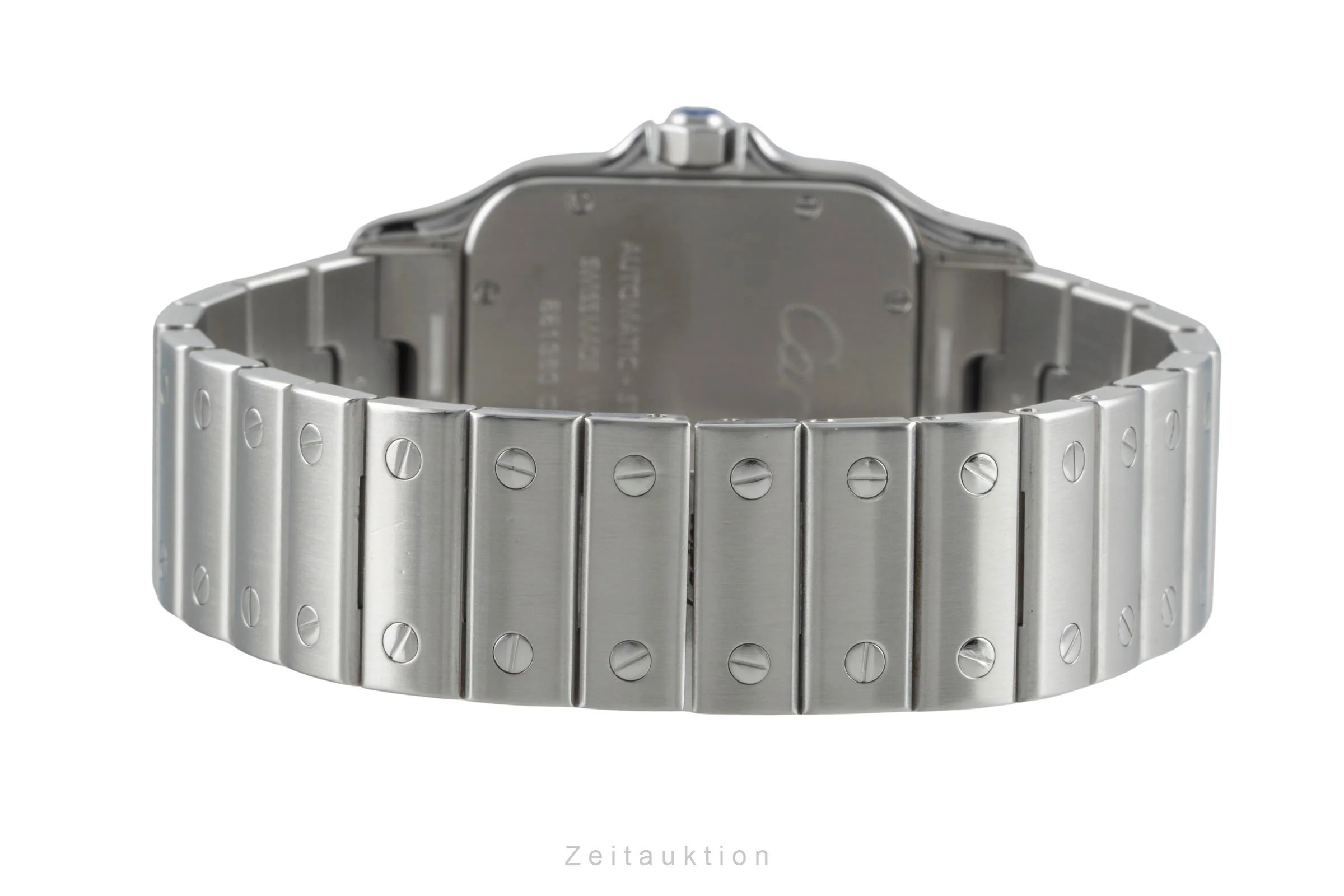 Cartier Santos steel automatic men's watch 2823  [2504987] - Image 13