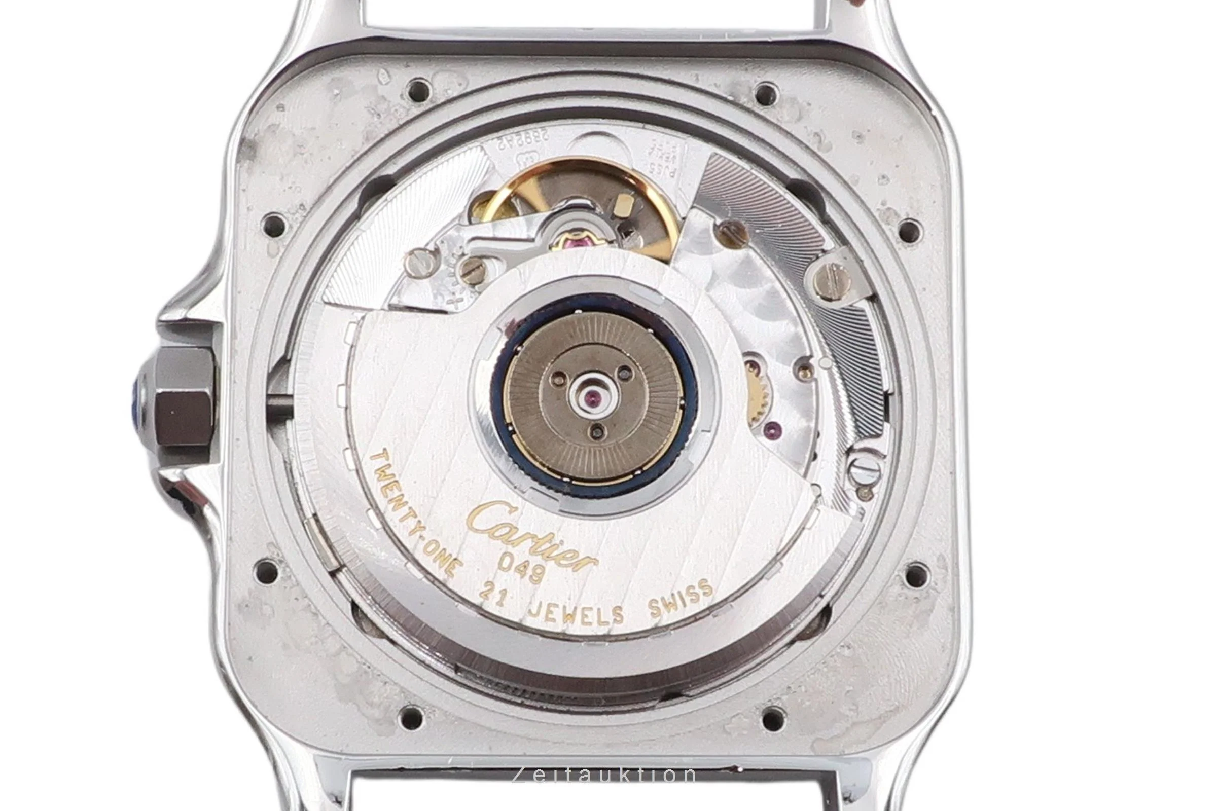 Cartier Santos steel automatic men's watch 2823  [2504987] - Image 15