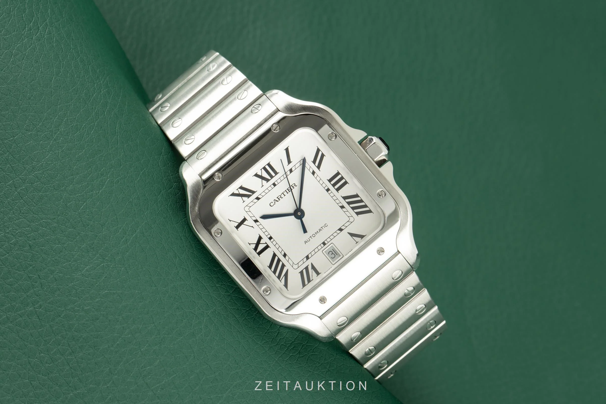 Cartier Santos steel automatic men's watch 4072 LP: 7100EUR  [2102508] - Image 2