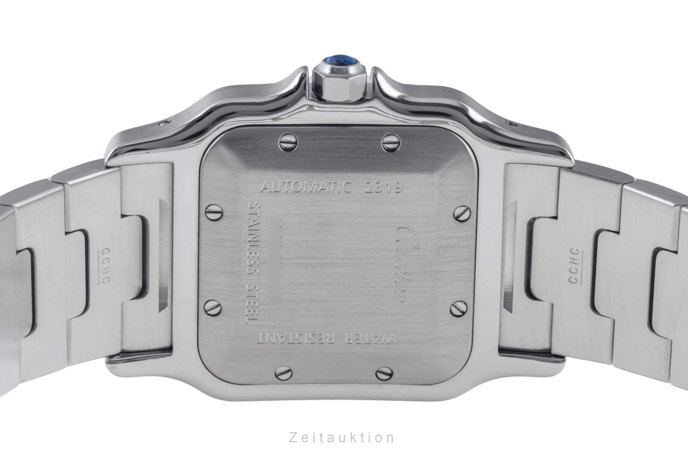 Cartier Santos steel automatic men's watch W20055D6, 2319  [2401734] - Image 11