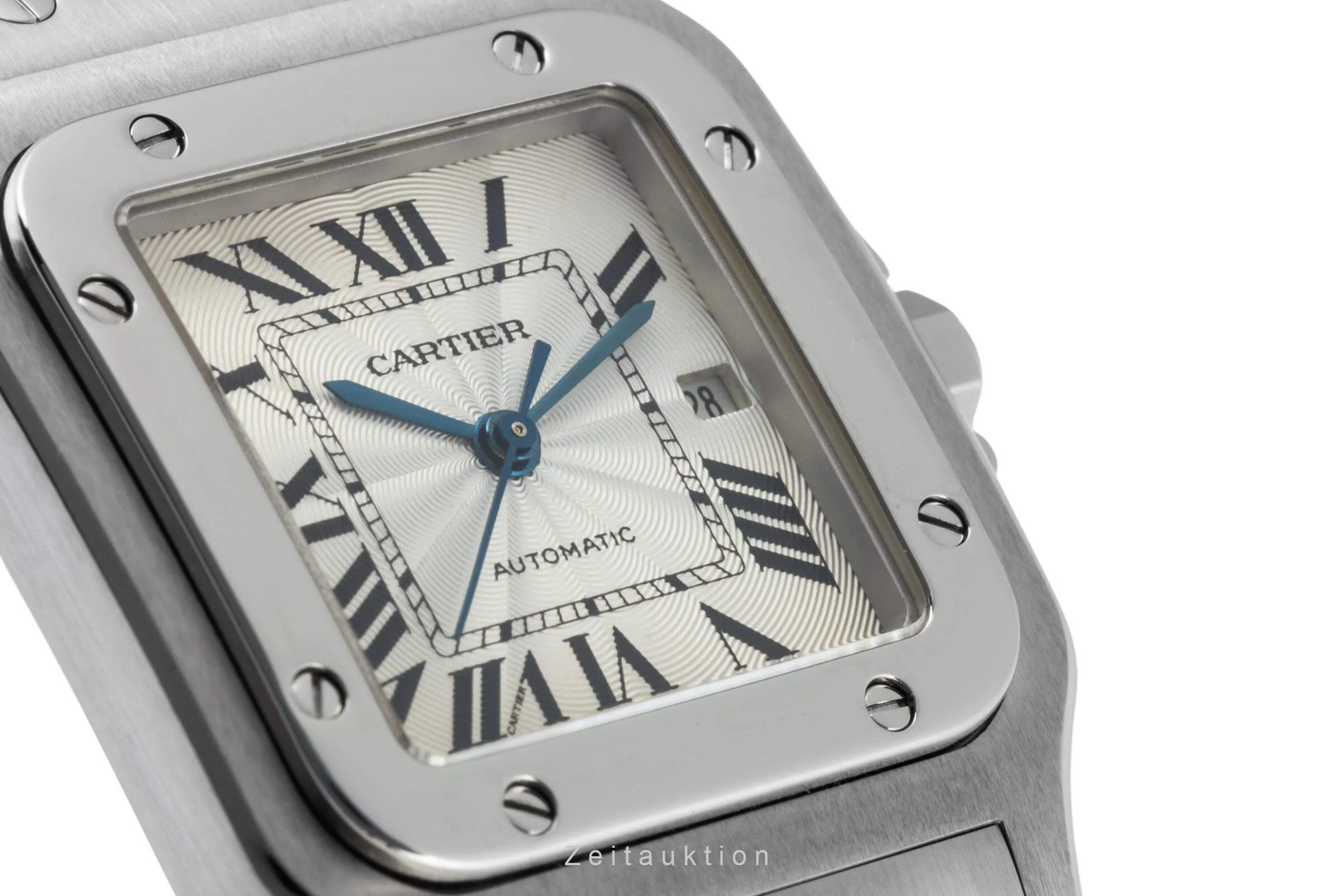 Cartier Santos steel automatic men's watch W20055D6, 2319  [2401734] - Image 13