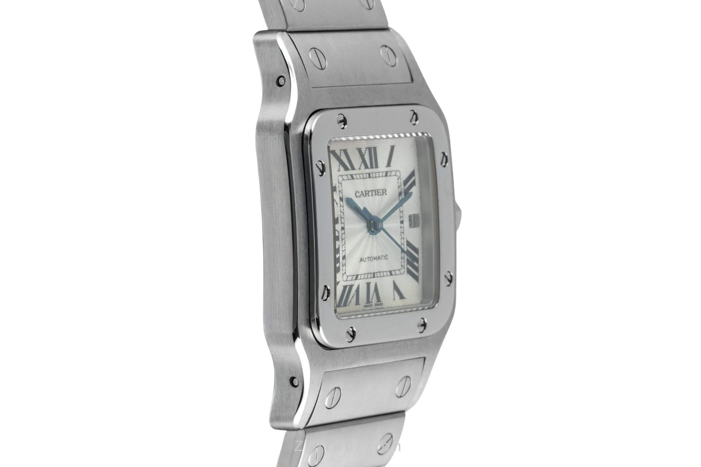 Cartier Santos steel automatic men's watch W20055D6, 2319  [2401734] - Image 7
