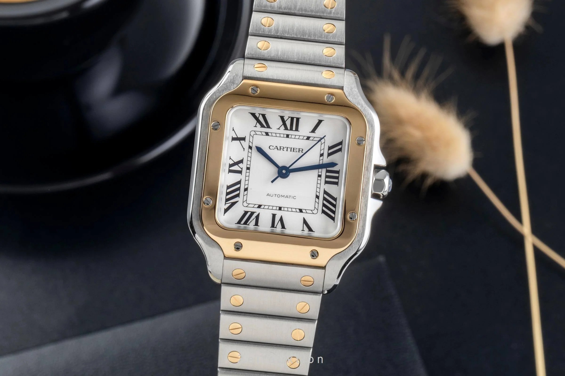 Cartier Santos steel automatic men's watch W2SA0016 LP: 11400EUR  [2500384] - Image 2