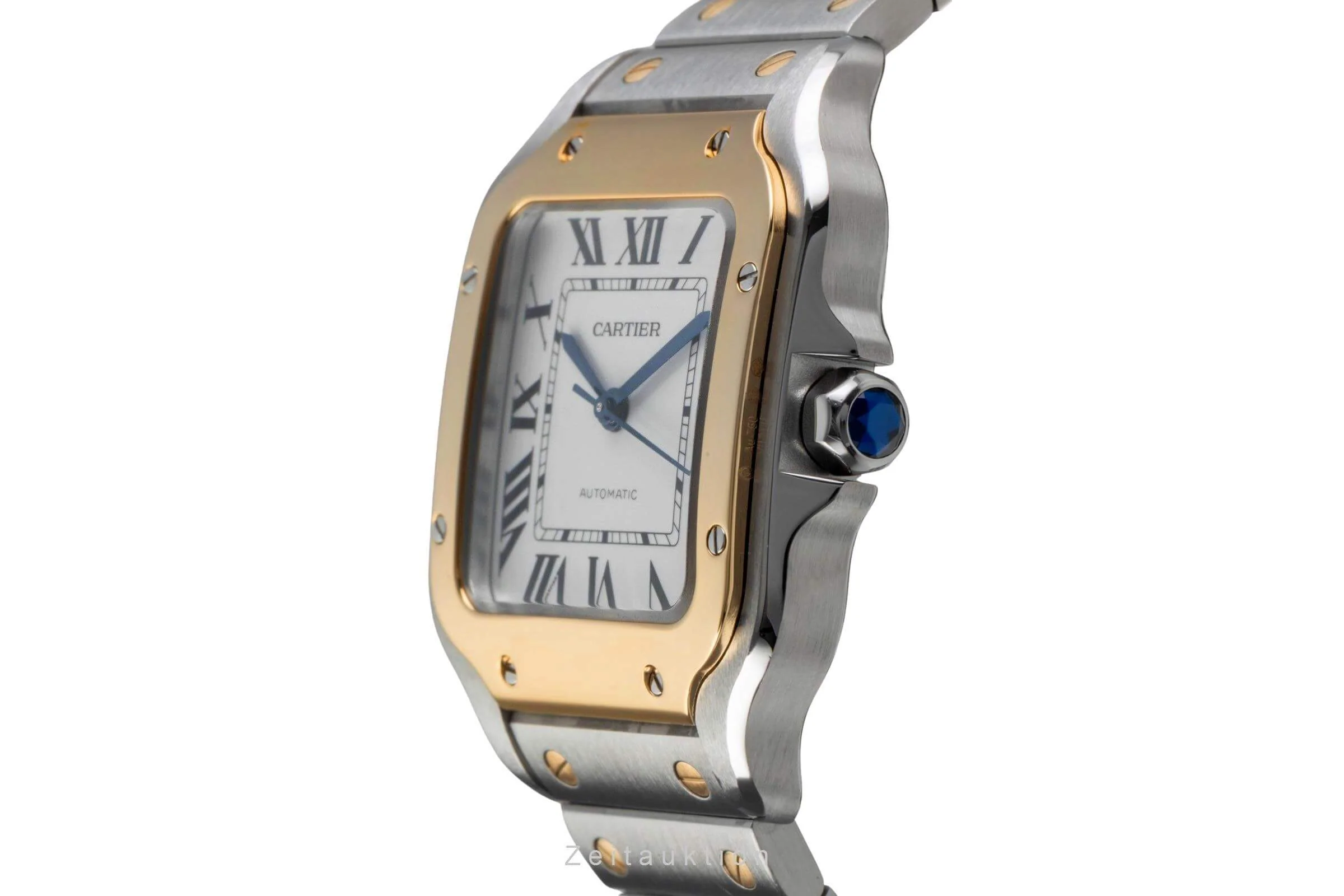 Cartier Santos steel automatic men's watch W2SA0016 LP: 11400EUR  [2500384] - Image 7