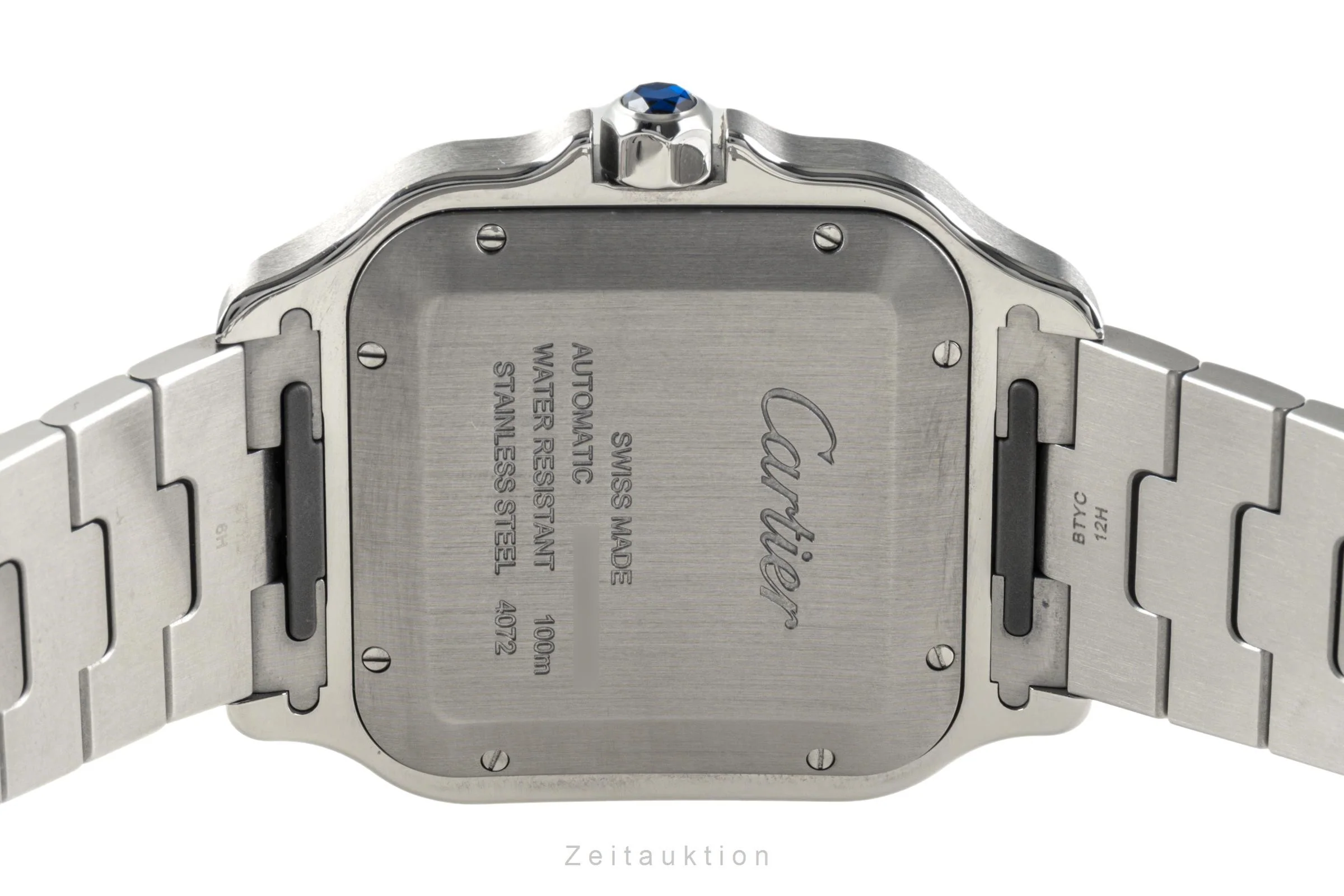 Cartier Santos steel automatic men's watch WSSA0009 LP: 7900EUR  [2304137] - Image 10