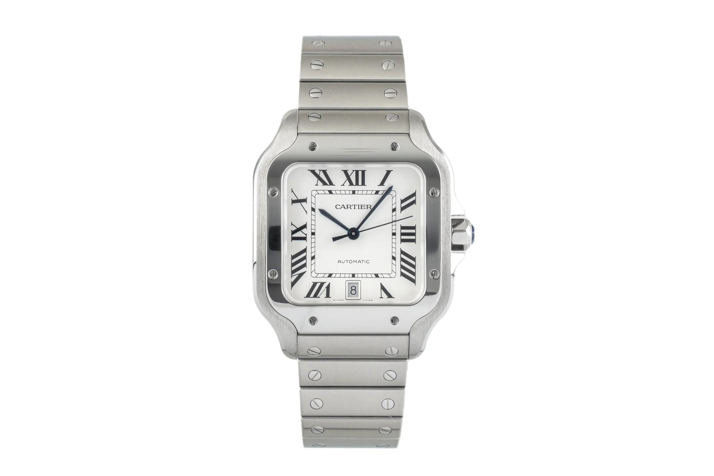 Cartier Santos steel automatic men's watch WSSA0009 LP: 7900EUR  [2304137] - Image 4