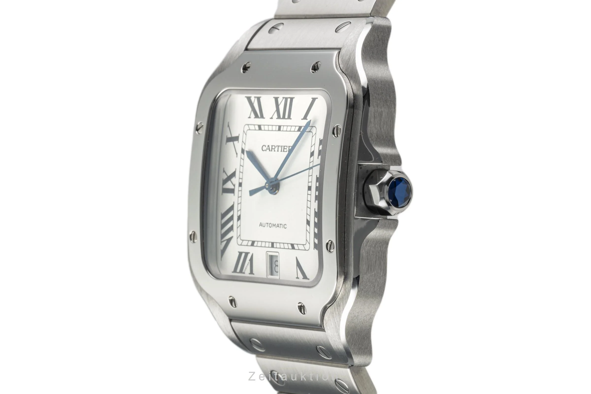 Cartier Santos steel automatic men's watch WSSA0009 LP: 7900EUR  [2304137] - Image 6