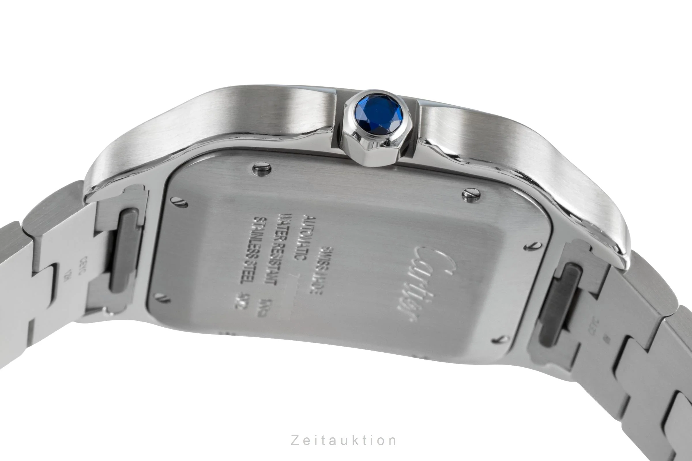 Cartier Santos steel automatic men's watch WSSA0009 LP: 8850EUR  [2504673] - Image 12