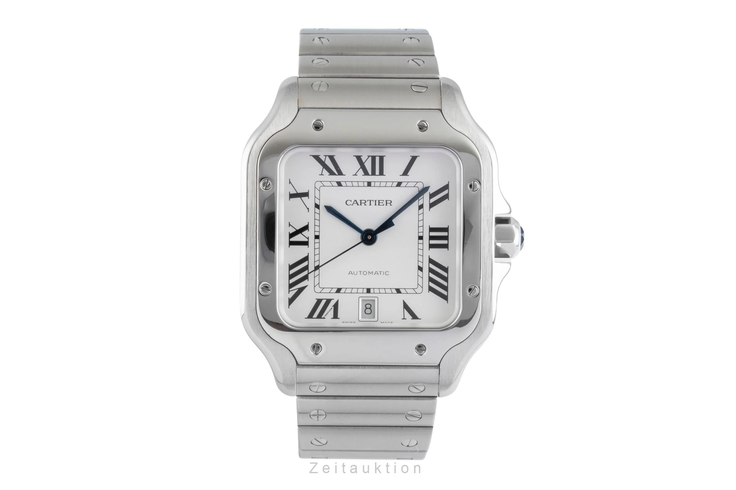 Cartier Santos steel automatic men's watch WSSA0009 LP: 8850EUR  [2504673] - Image 5