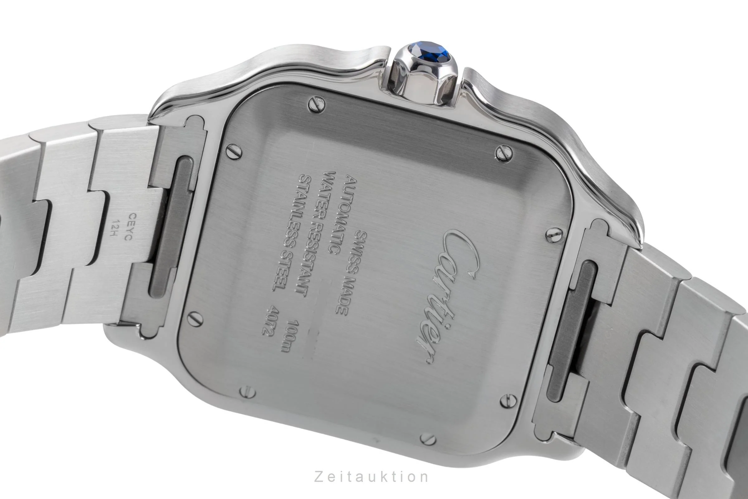 Cartier Santos steel automatic men's watch WSSA0009 LP: 8850EUR  [2505196] - Image 11
