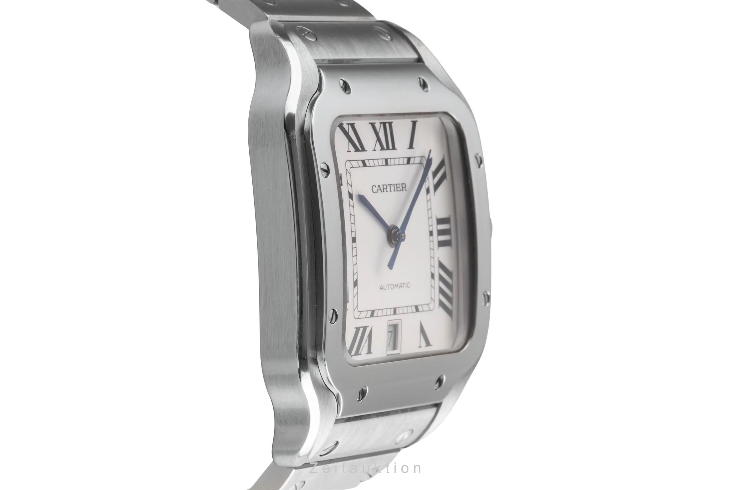 Cartier Santos steel automatic men's watch WSSA0009 LP: 8850EUR  [2505196] - Image 8