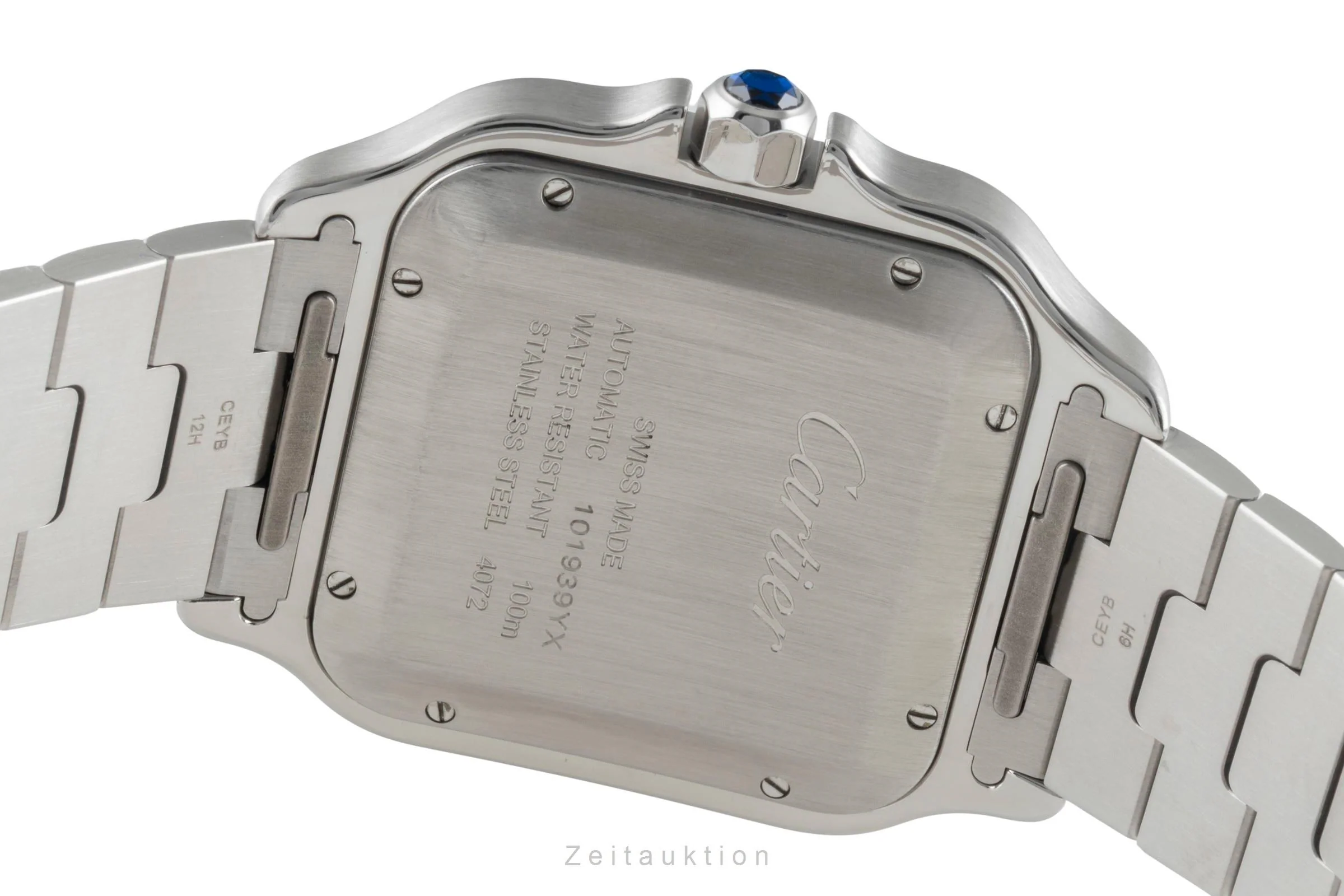Cartier Santos steel automatic men's watch WSSA0009 LP: 8850EUR  [2505651] - Image 12