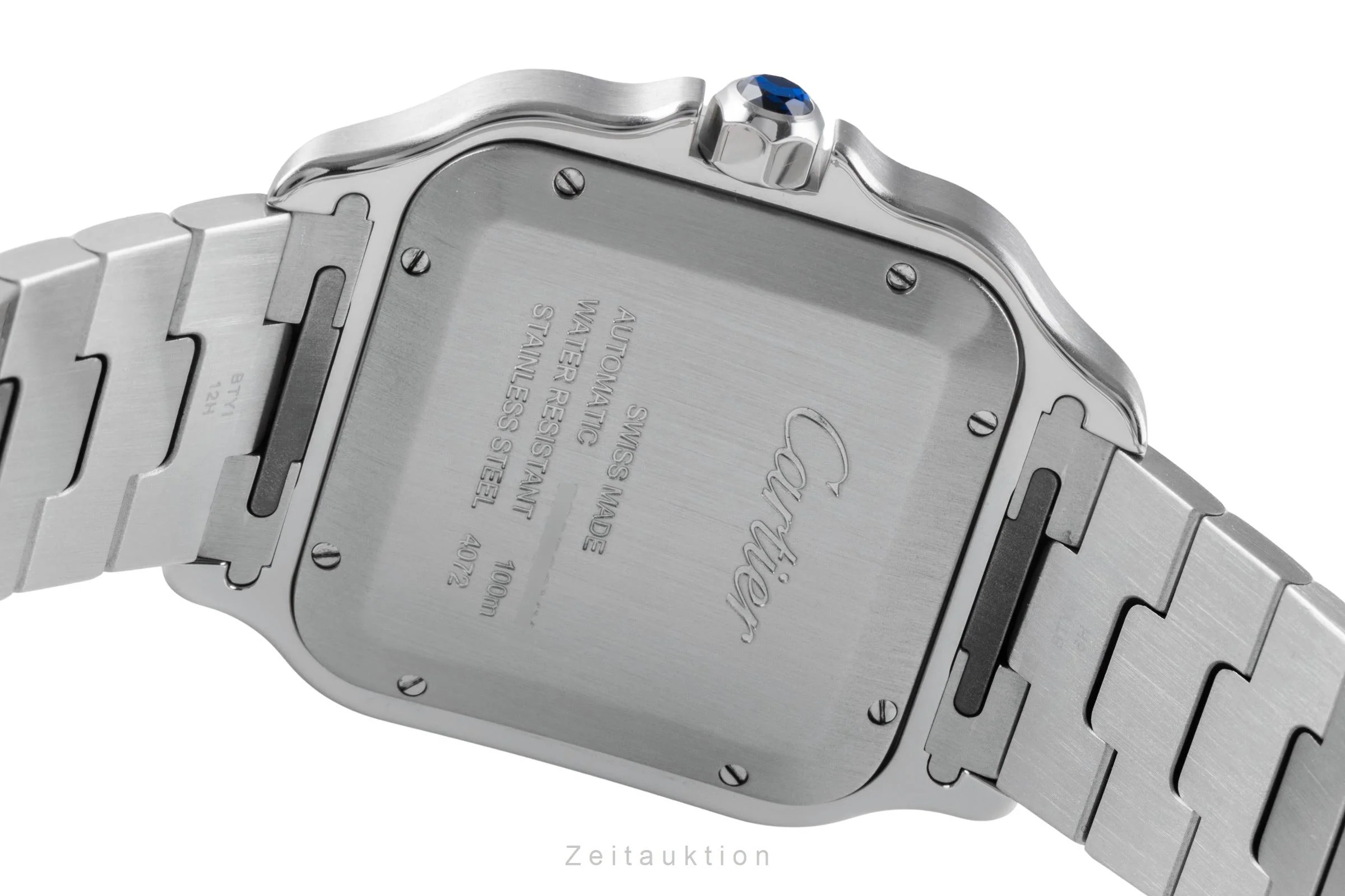 Cartier Santos steel automatic men's watch WSSA0009 LP: 8850EUR  [2506566] - Image 12