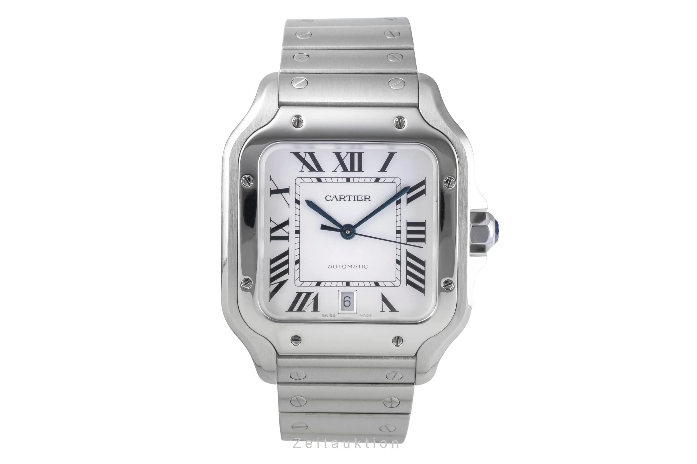 Cartier Santos steel automatic men's watch WSSA0009 LP: 8850EUR  [2506566] - Image 5
