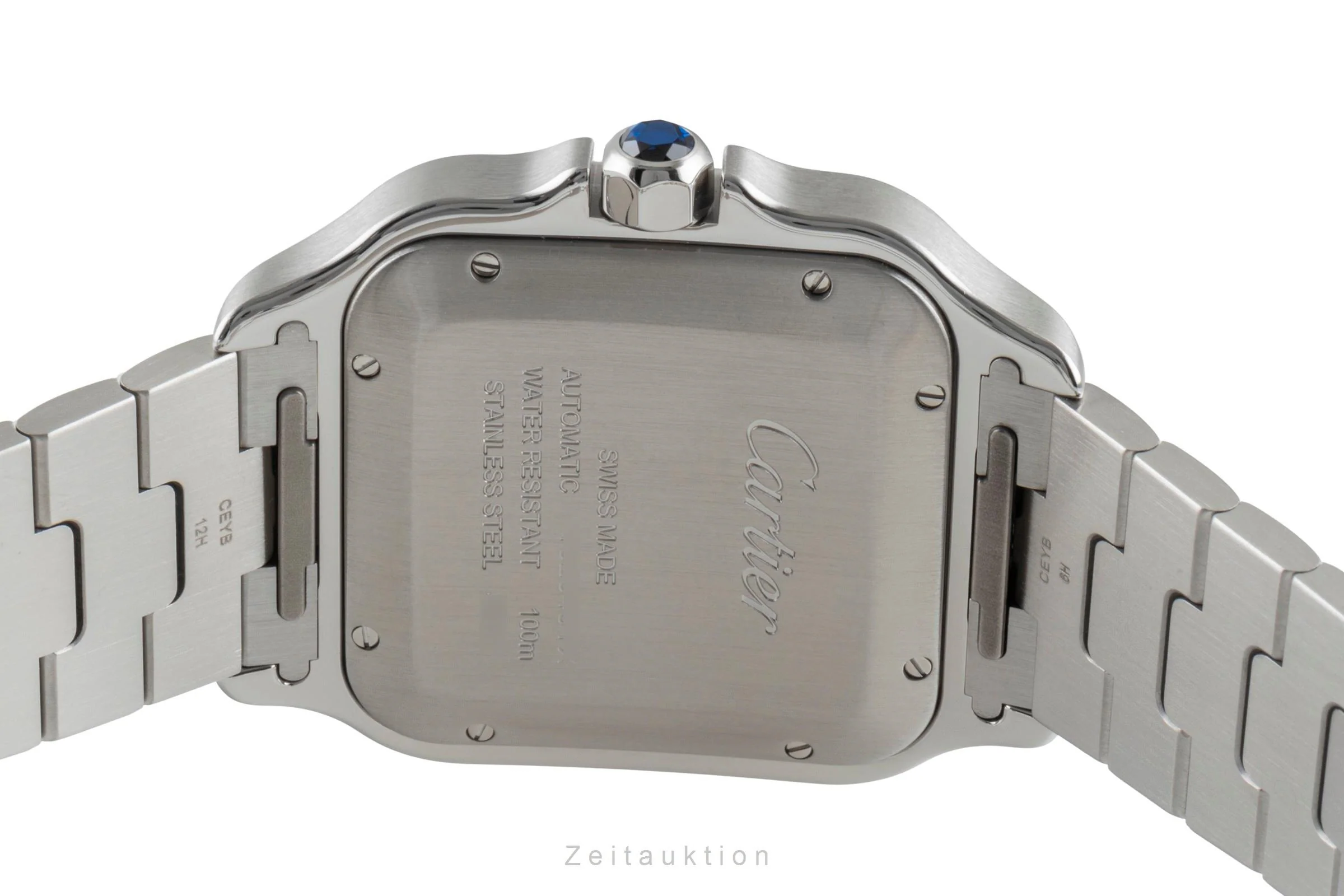 Cartier Santos steel automatic men's watch WSSA0009 LP: 8850EUR  [2600202] - Image 12
