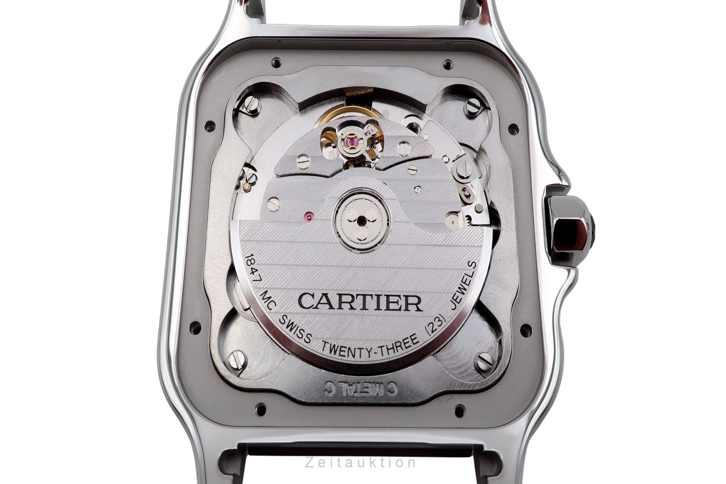 Cartier Santos steel automatic men's watch WSSA0009 LP: 8850EUR  [2600202] - Image 15
