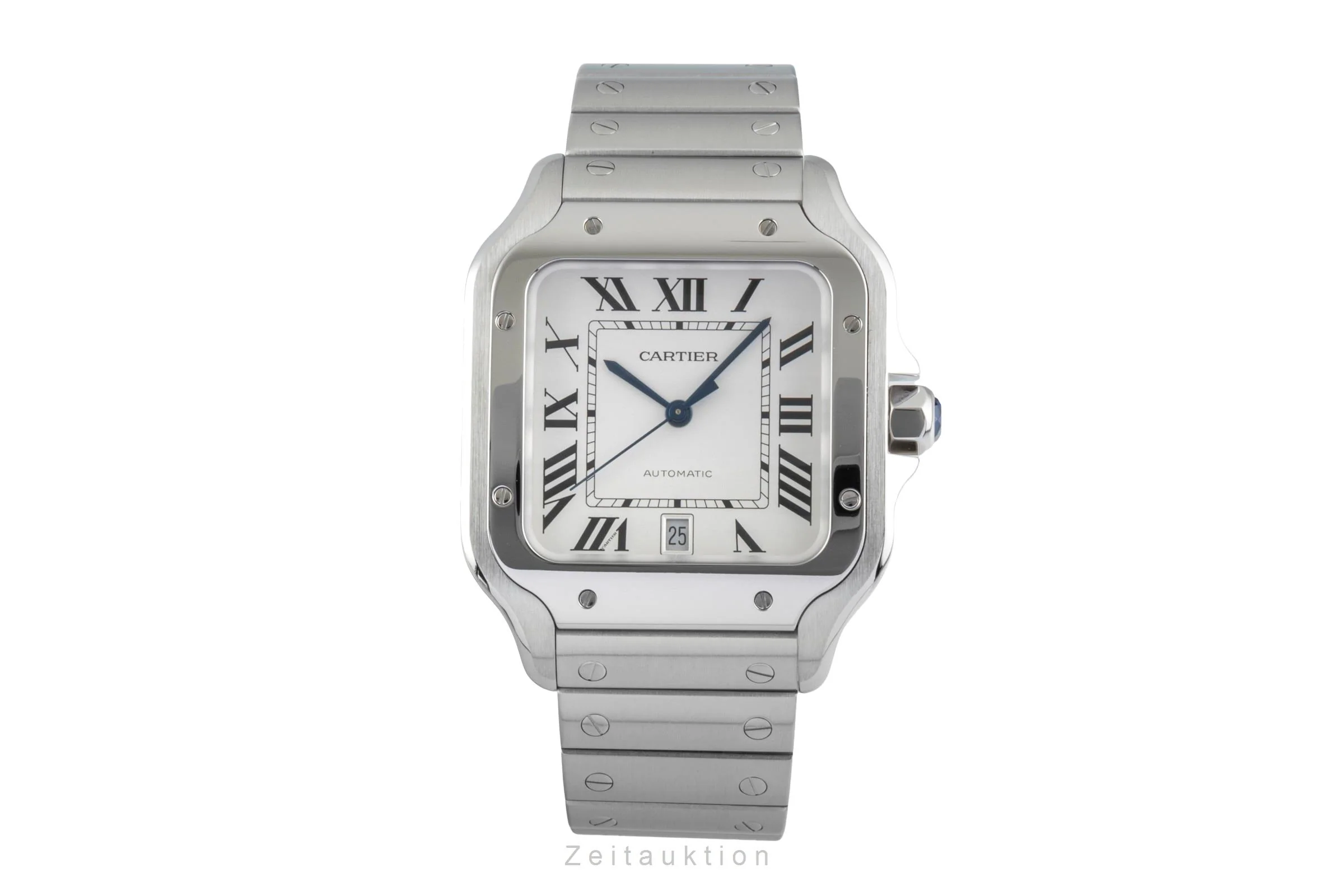 Cartier Santos steel automatic men's watch WSSA0009 LP: 8850EUR  [2600202] - Image 5