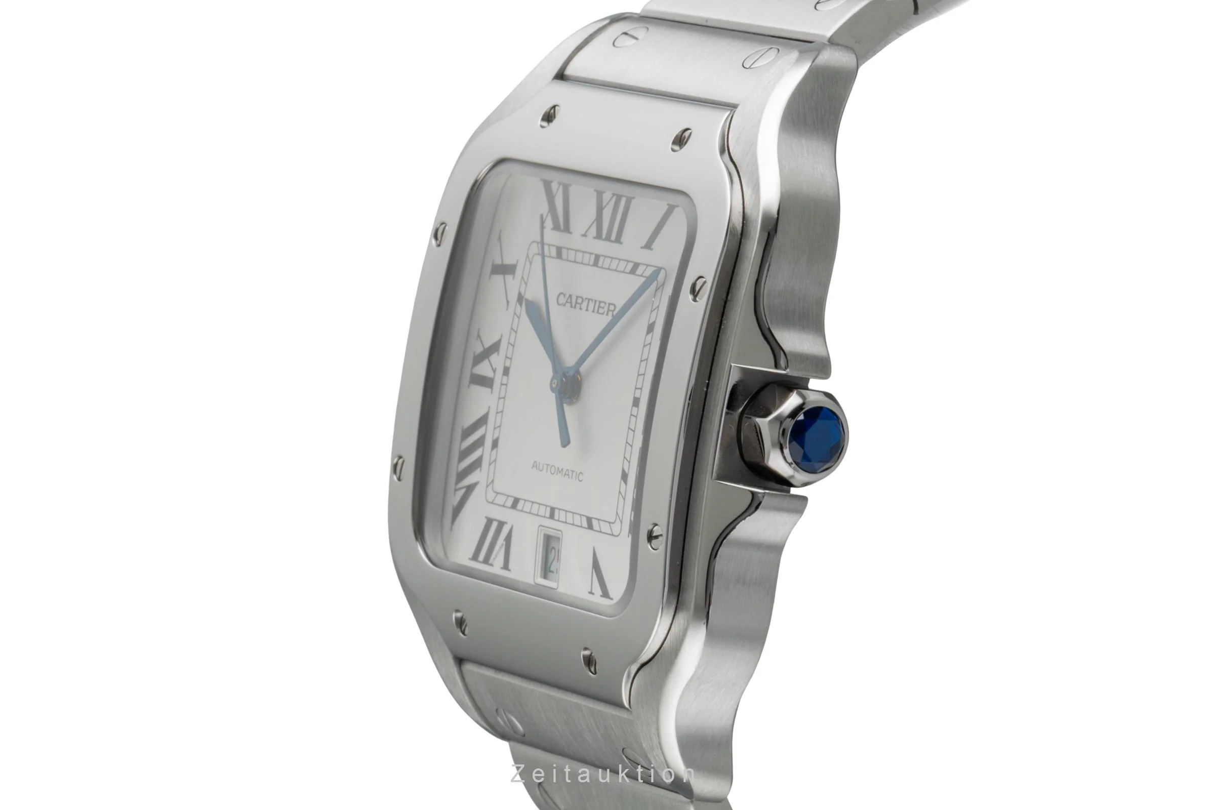 Cartier Santos steel automatic men's watch WSSA0009 LP: 8850EUR  [2600202] - Image 7